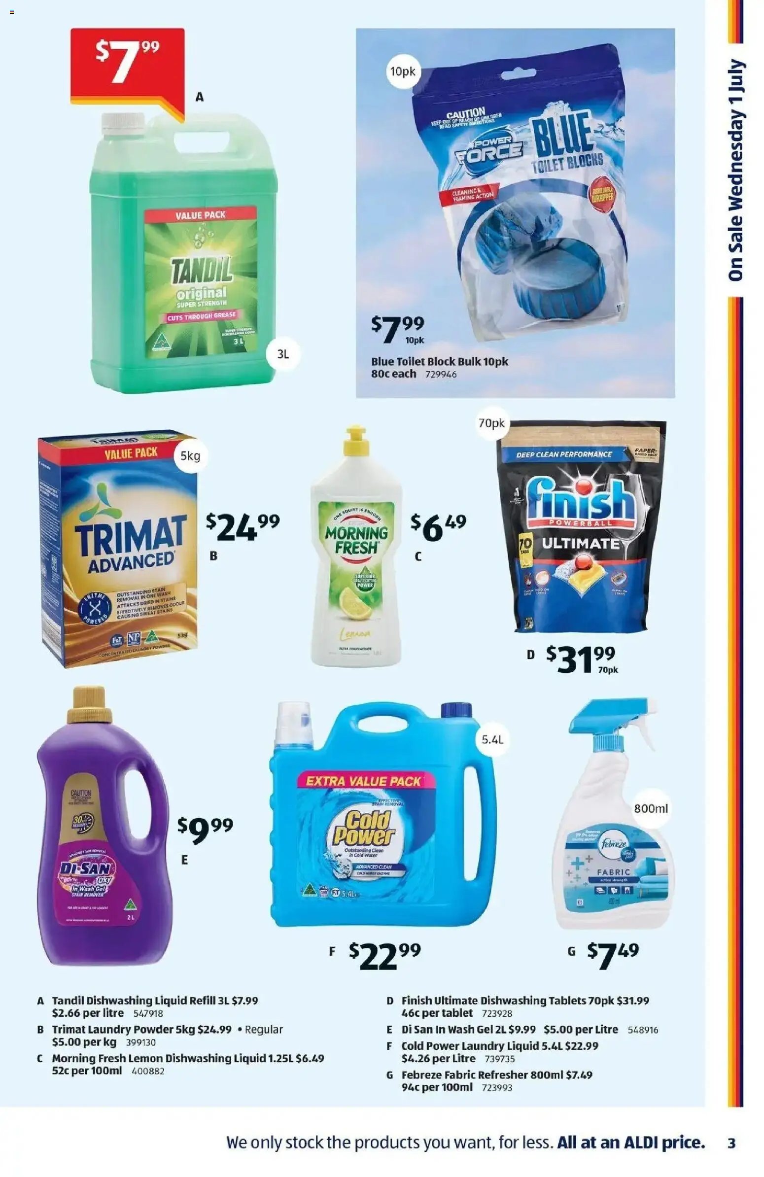 Aldi catalogue from 01/07/2026 Aldi - Special Buys WA