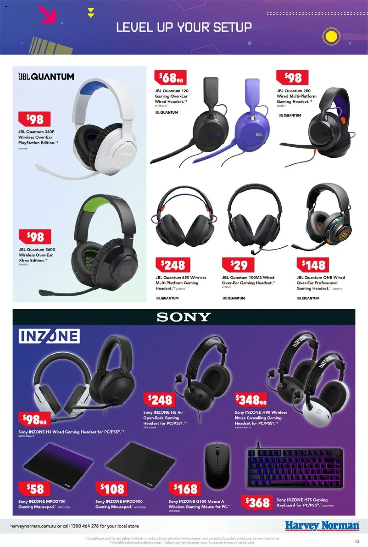Harvey Norman November Gaming valid from 29/10/2026 - Latest Specials & Offers