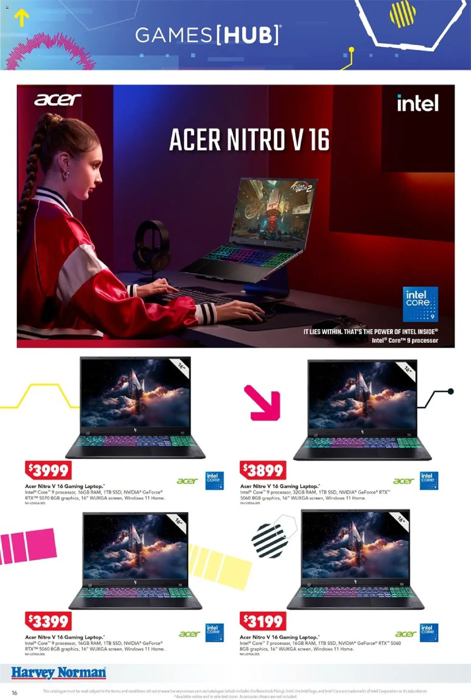 Harvey Norman November Gaming valid from 29/10/2026 - Latest Specials & Offers
