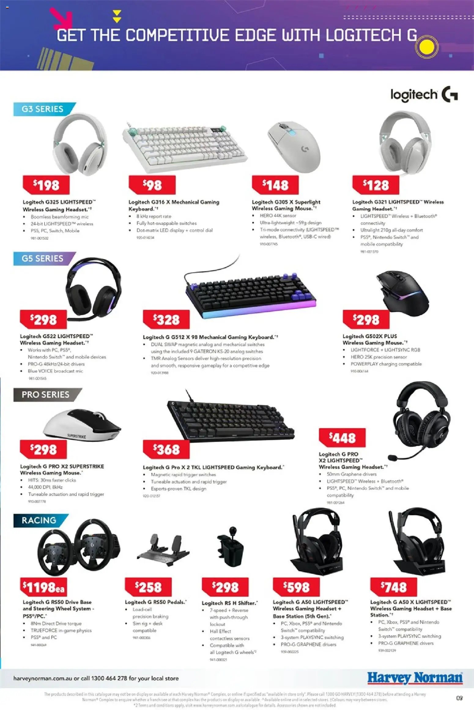Harvey Norman November Gaming valid from 29/10/2026 - Latest Specials & Offers