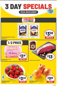 IGA catalogue from 28/08/2026 IGA 3 Day Specials NT