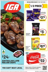 IGA catalogue from 26/08/2026 IGA catalogue Ainslie