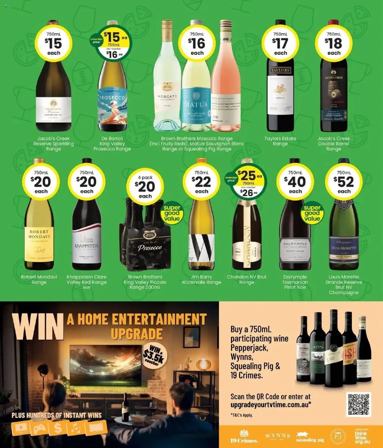 The Bottle-O catalogue from 14/09/2026 Good value booze for good value fans 14/09