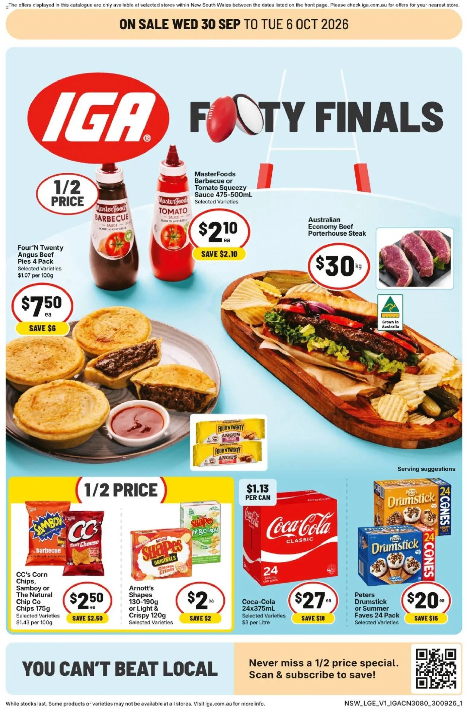 IGA catalogue from 30/09/2026 IGA catalogue Wynyard Station Sydney