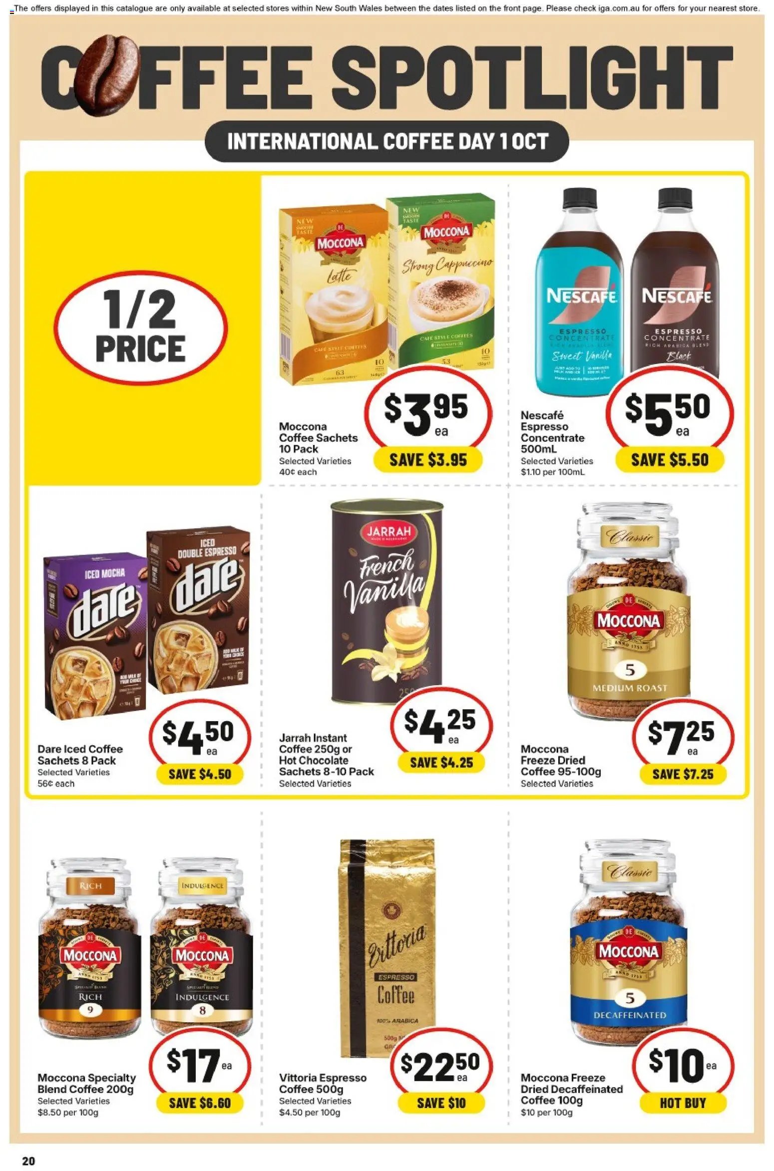 IGA catalogue from 30/09/2026 IGA catalogue Wynyard Station Sydney