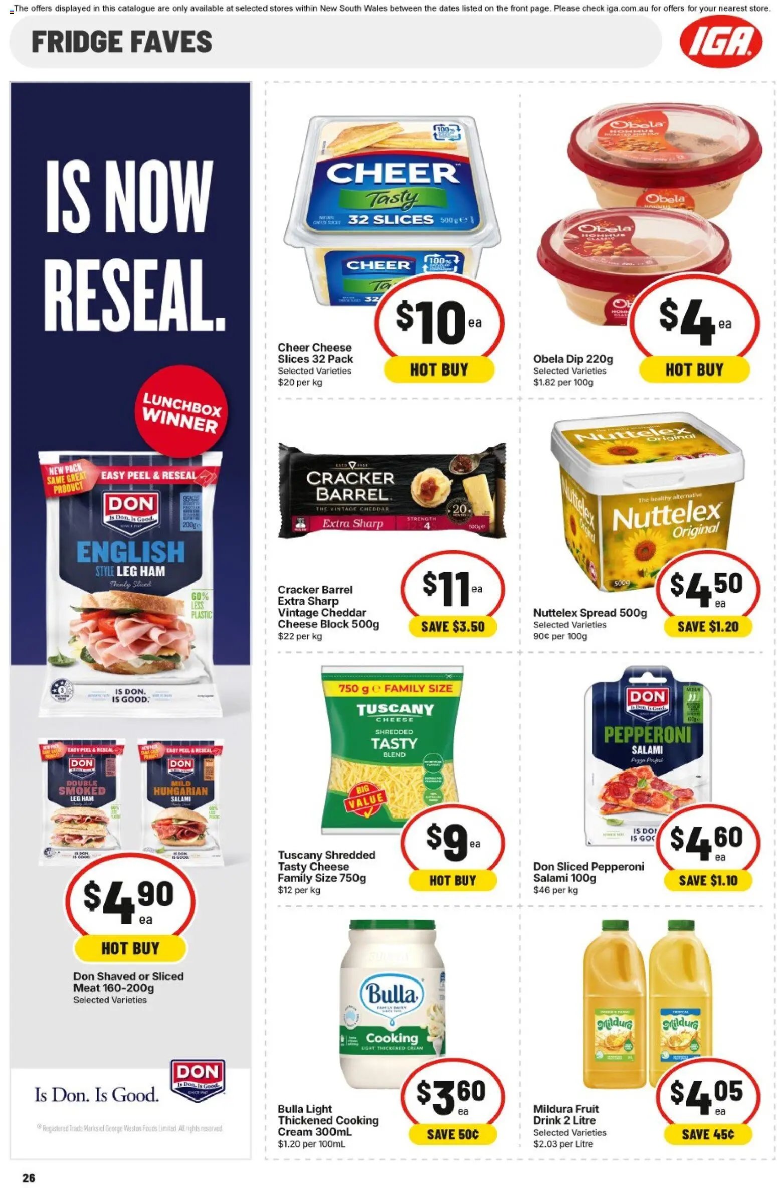 IGA catalogue from 30/09/2026 IGA catalogue Wynyard Station Sydney