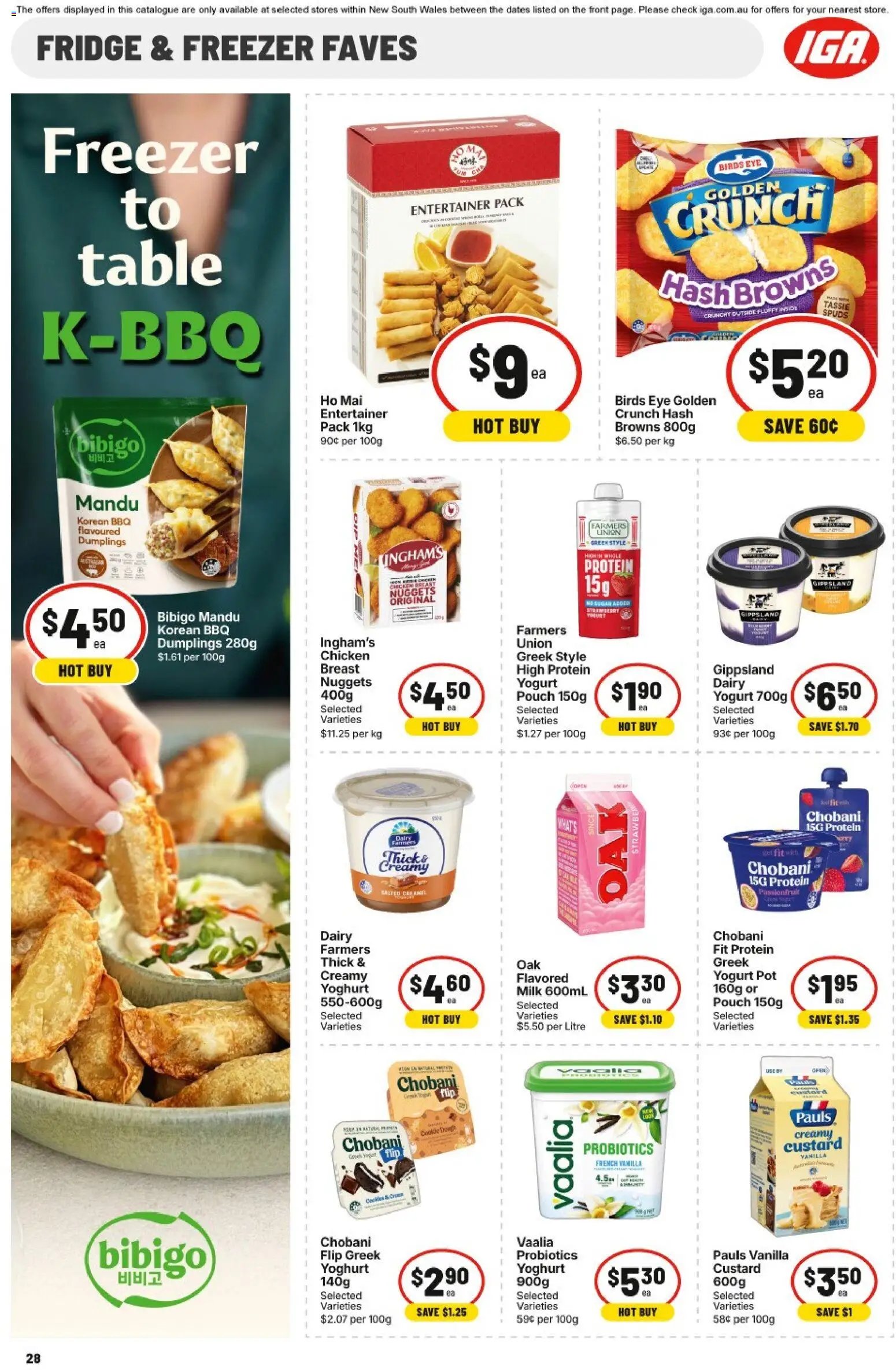 IGA catalogue from 30/09/2026 IGA catalogue Wynyard Station Sydney
