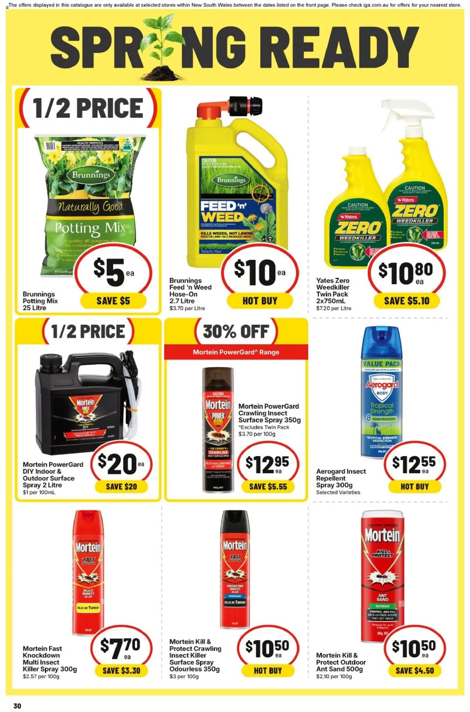 IGA catalogue from 30/09/2026 IGA catalogue Wynyard Station Sydney