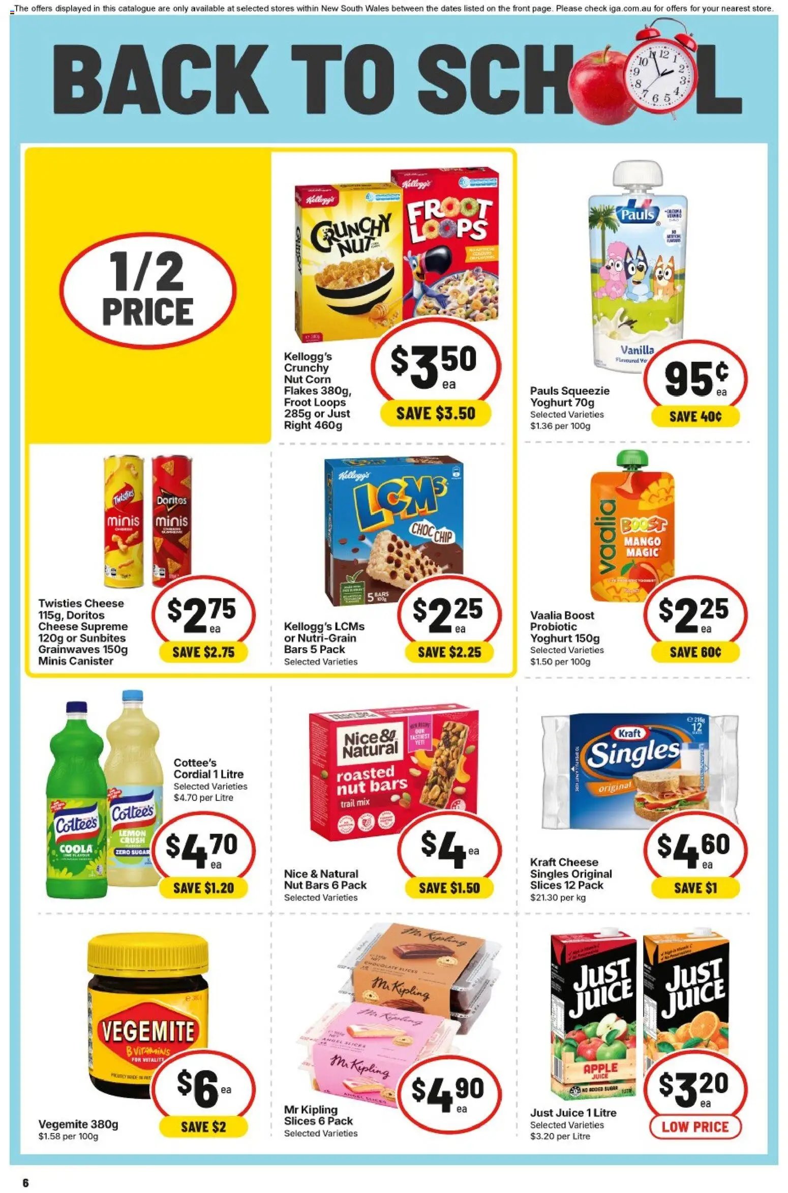 IGA catalogue from 30/09/2026 IGA catalogue Wynyard Station Sydney