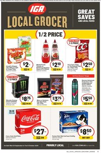 IGA catalogue from 30/09/2026 IGA catalogue Local Grocer Adelaide
