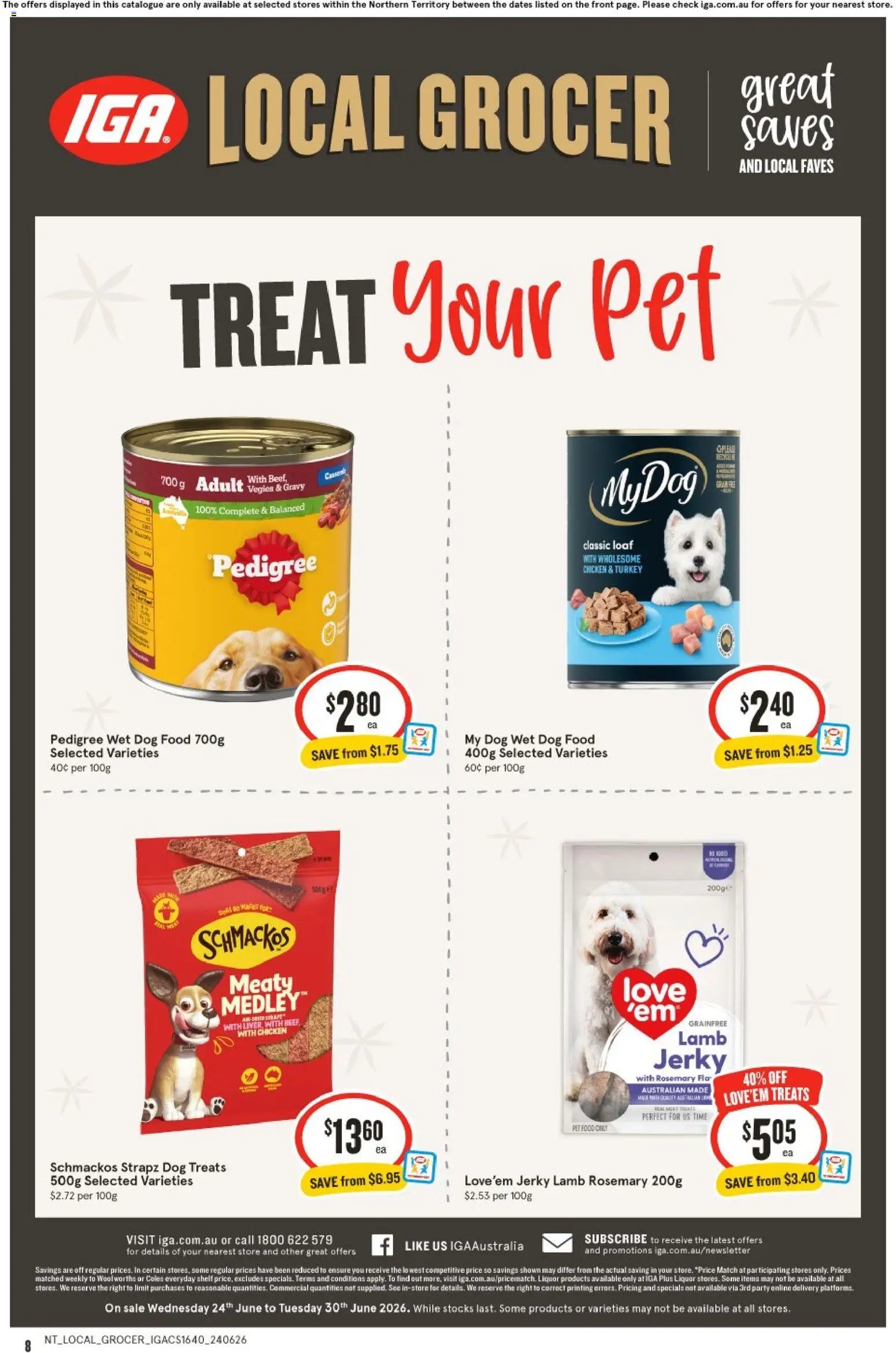IGA catalogue from 24/06/2026 IGA Local Grocer NT