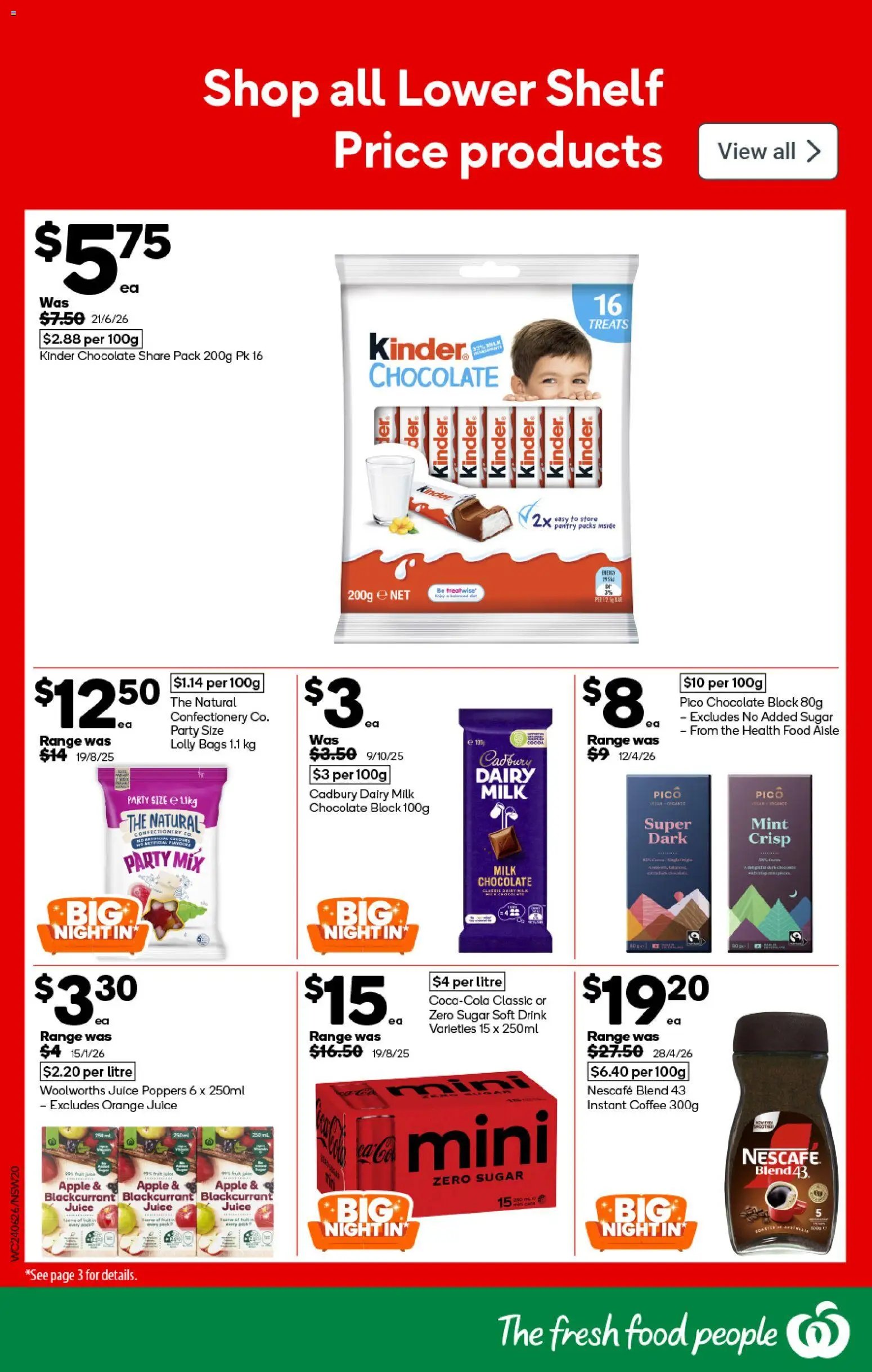 Woolworths catalogue from 24/06/2026 Woolworths catalogue NSW