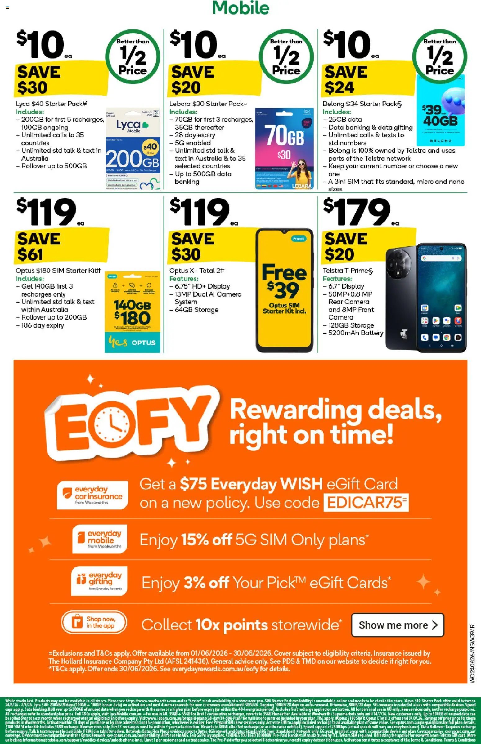 Woolworths catalogue from 24/06/2026 Woolworths catalogue NSW
