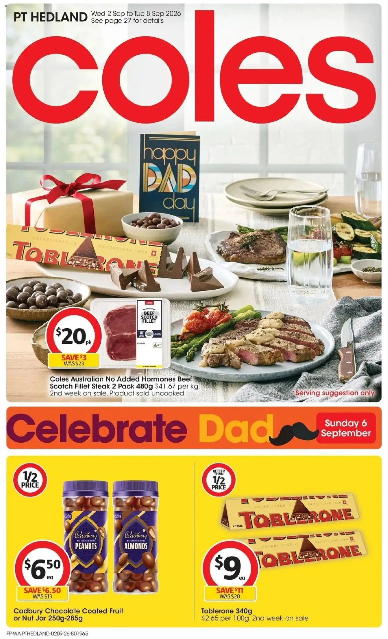 Coles catalogue from 02/09/2026 Coles catalogue PT Hedland