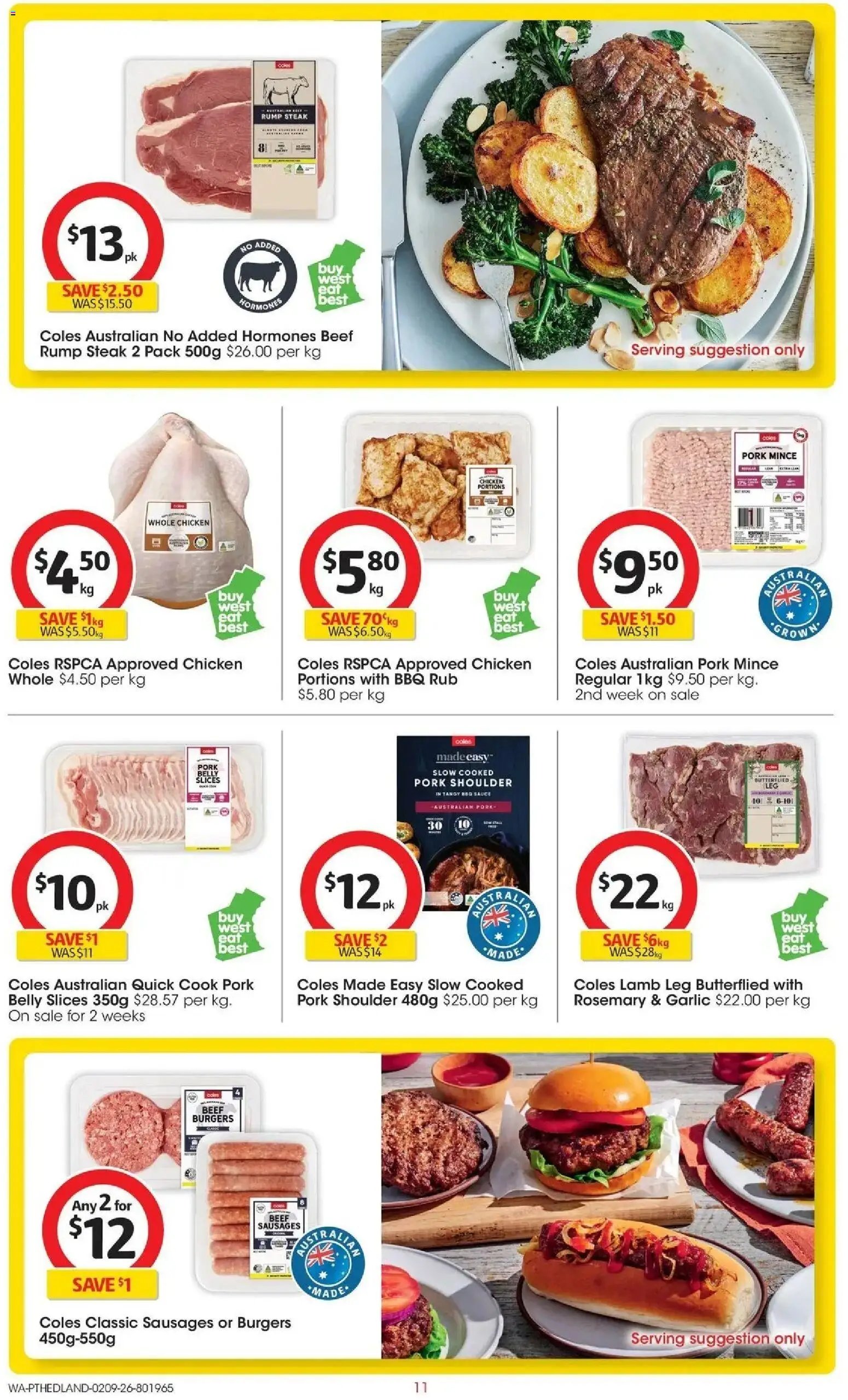 Coles catalogue from 02/09/2026 Coles catalogue PT Hedland