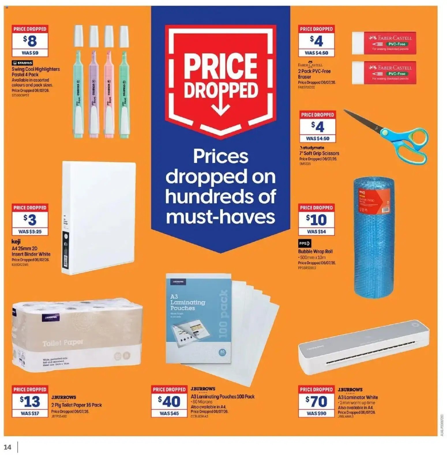 Officeworks catalogue from 12/07/2026 Beacon Deals