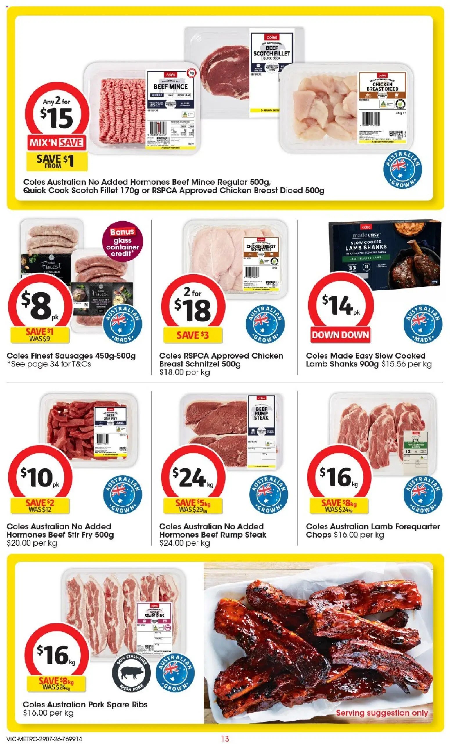 Coles catalogue from 29/07/2026 Coles catalogue VIC