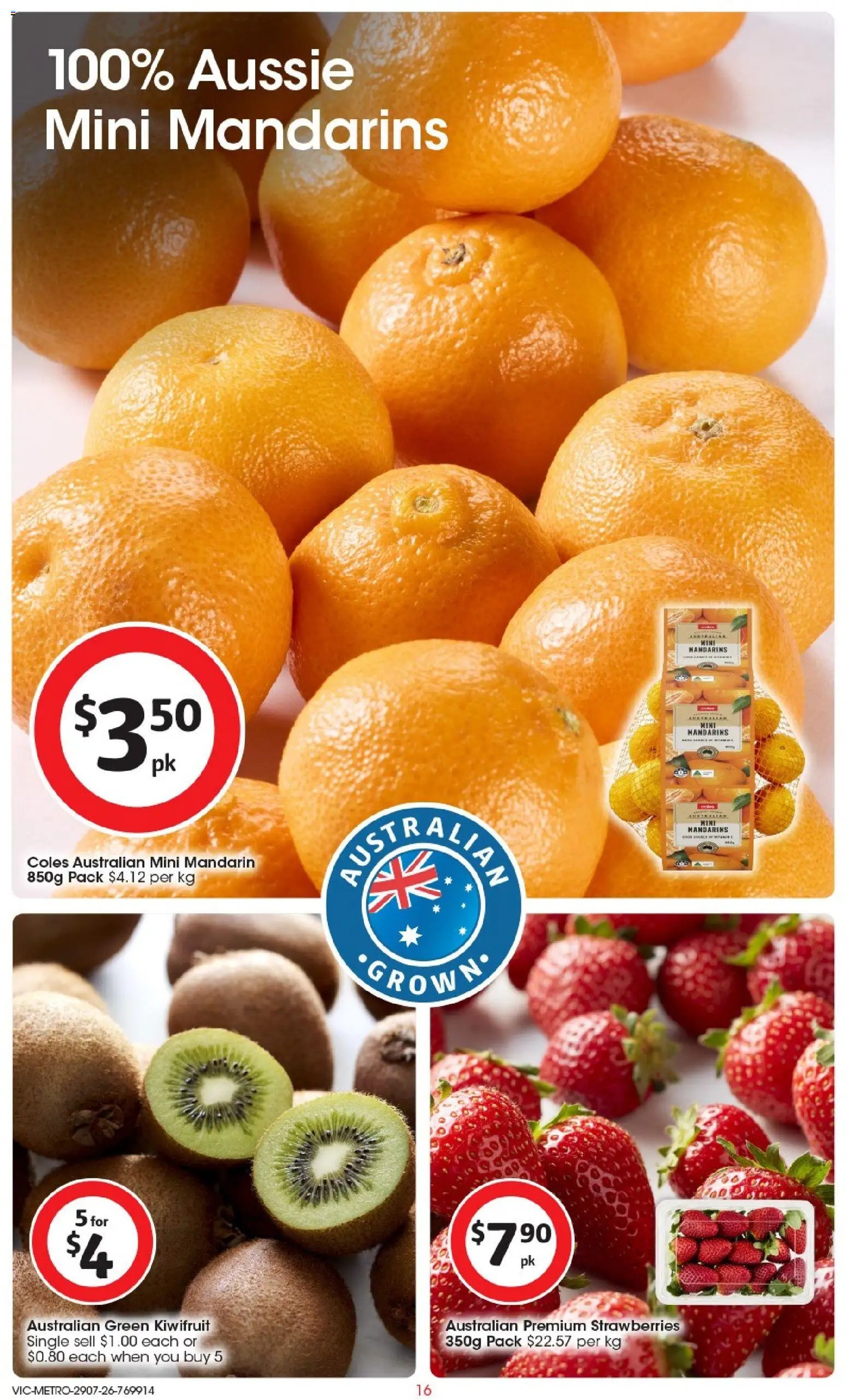 Coles catalogue from 29/07/2026 Coles catalogue VIC