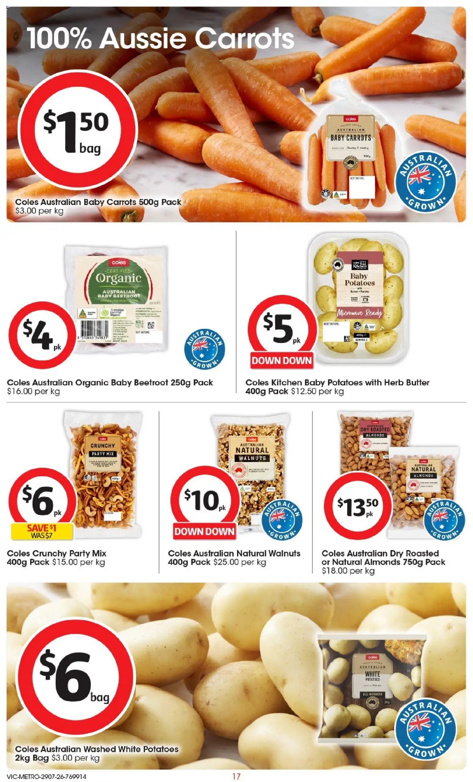 Coles catalogue from 29/07/2026 Coles catalogue VIC