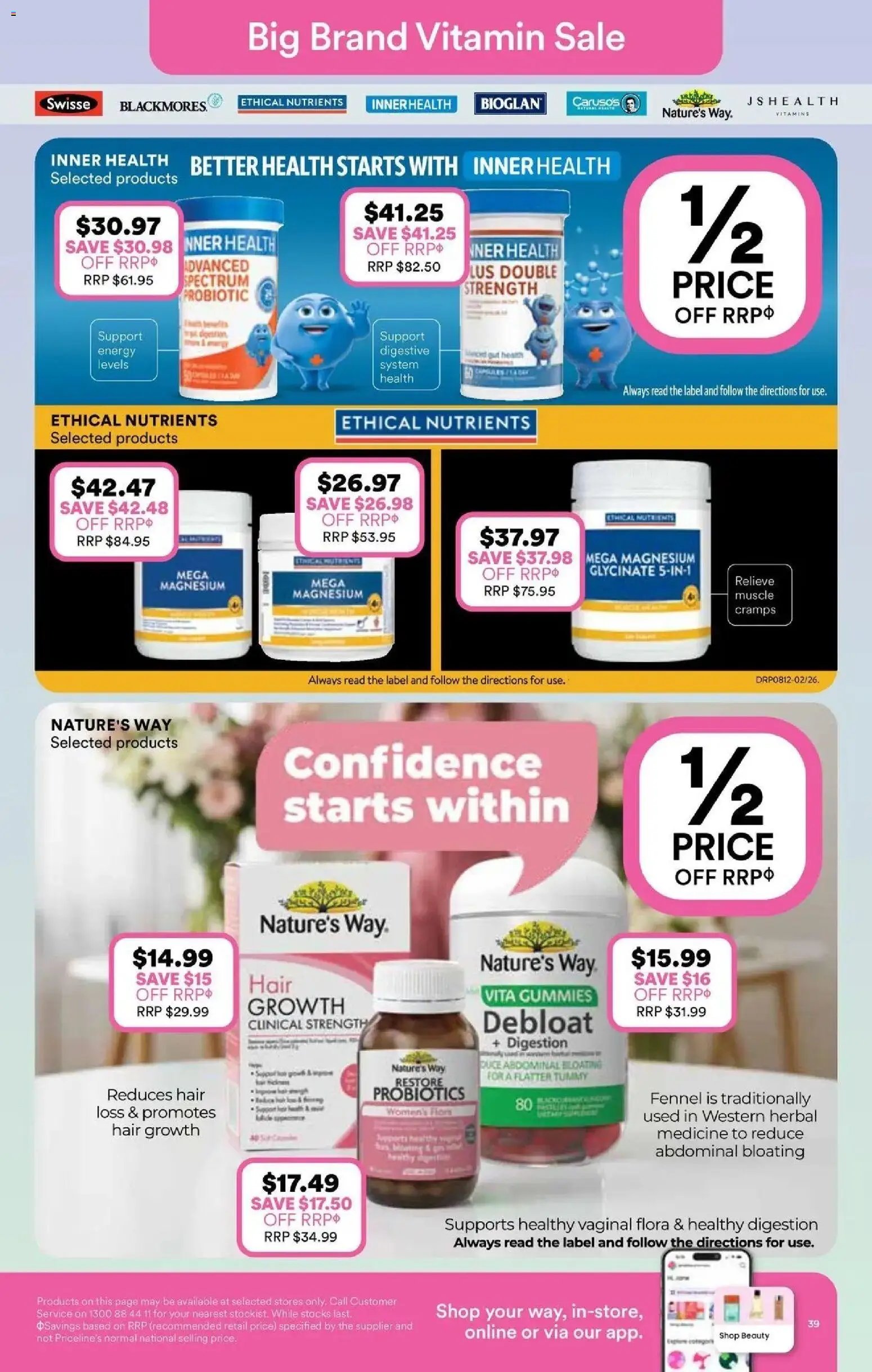 Priceline Pharmacy catalogue from 13/08/2026 Priceline Pharmacy catalogue Bundoora