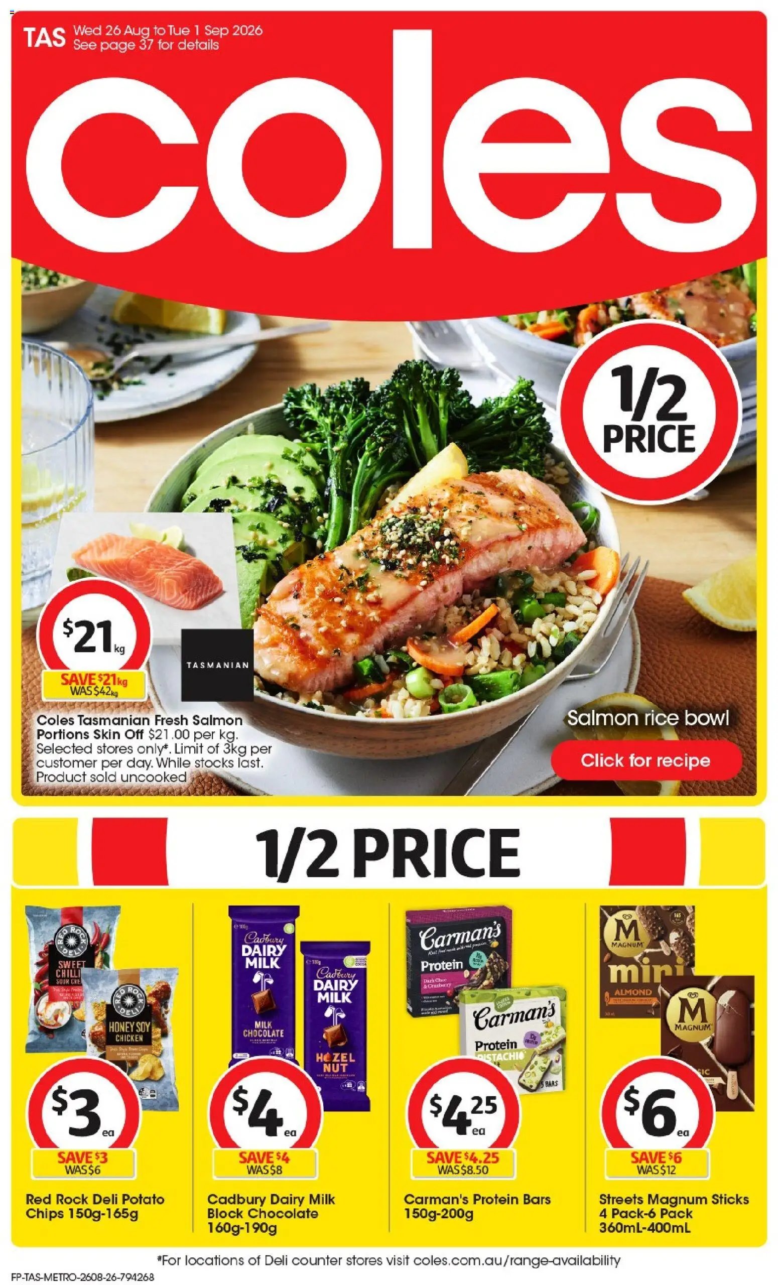 Coles catalogue from 26/08/2026 Coles catalogue TAS