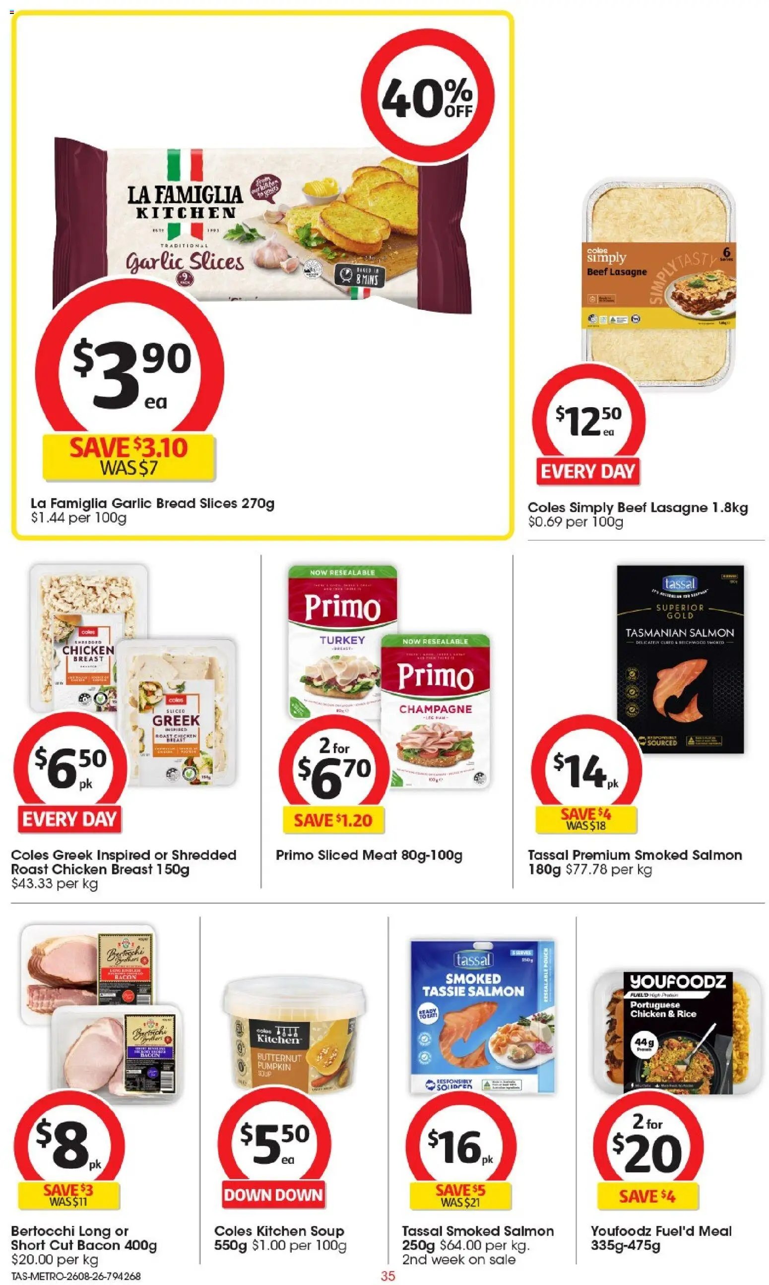 Coles catalogue from 26/08/2026 Coles catalogue TAS