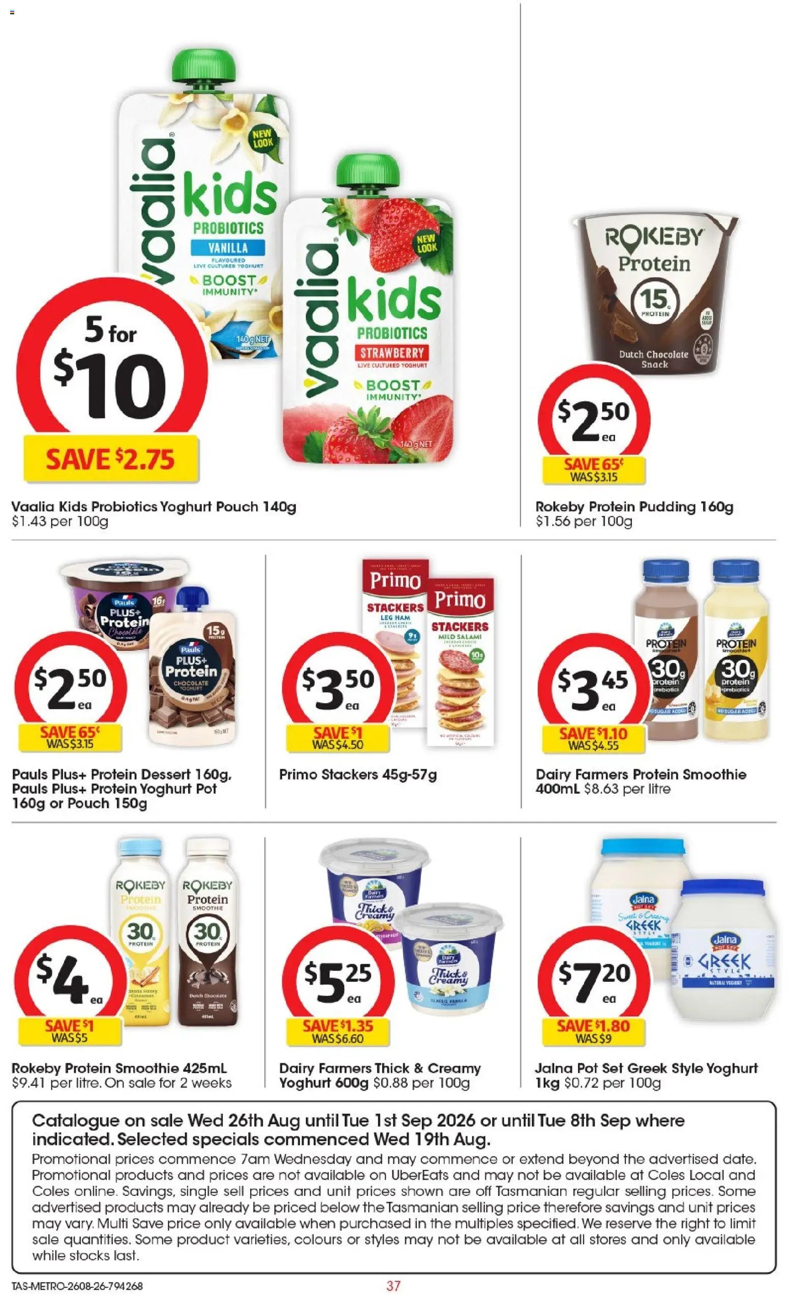 Coles catalogue from 26/08/2026 Coles catalogue TAS