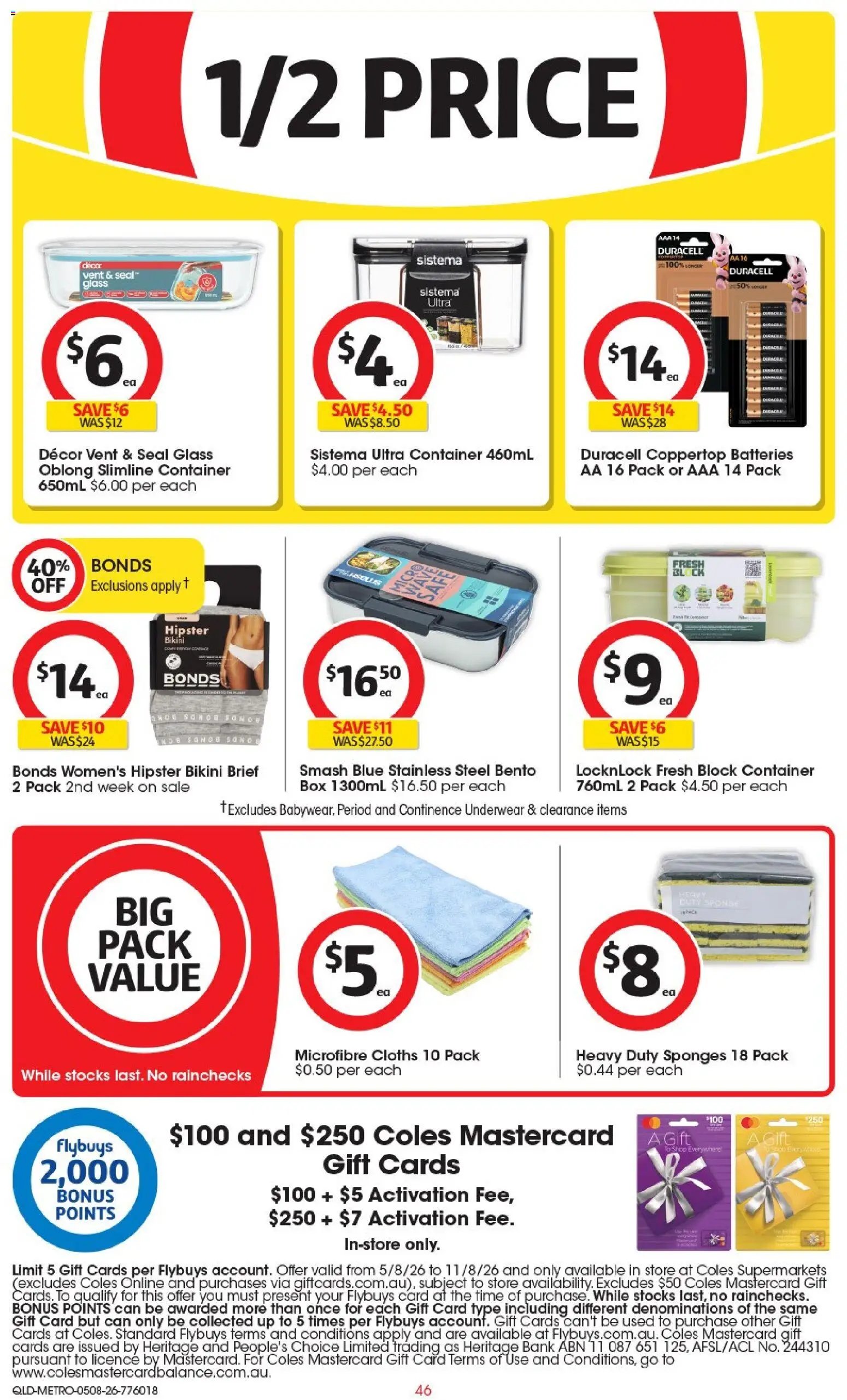 Coles catalogue from 05/08/2026 Coles catalogue QLD North