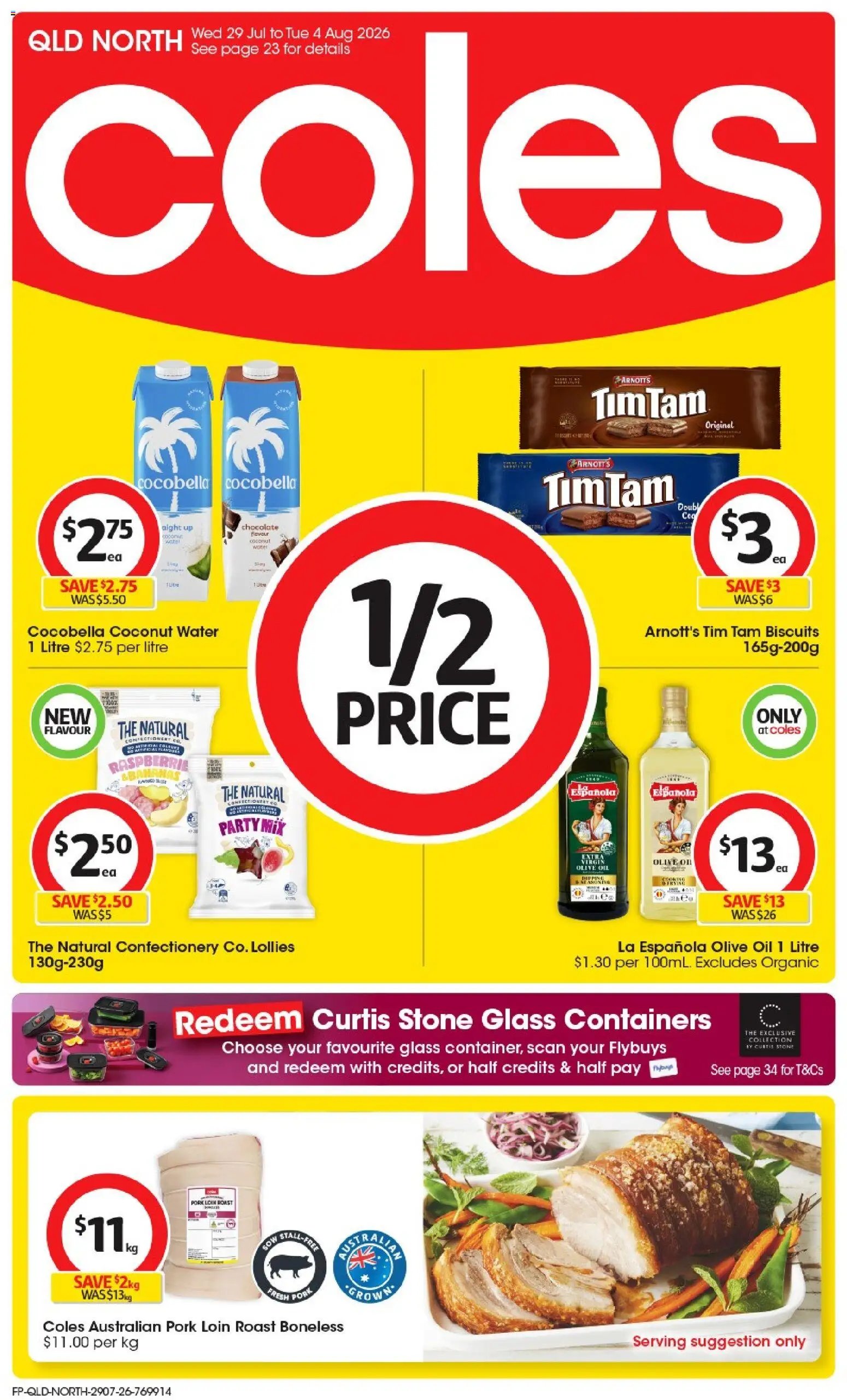 Coles catalogue from 29/07/2026 Coles catalogue QLD North