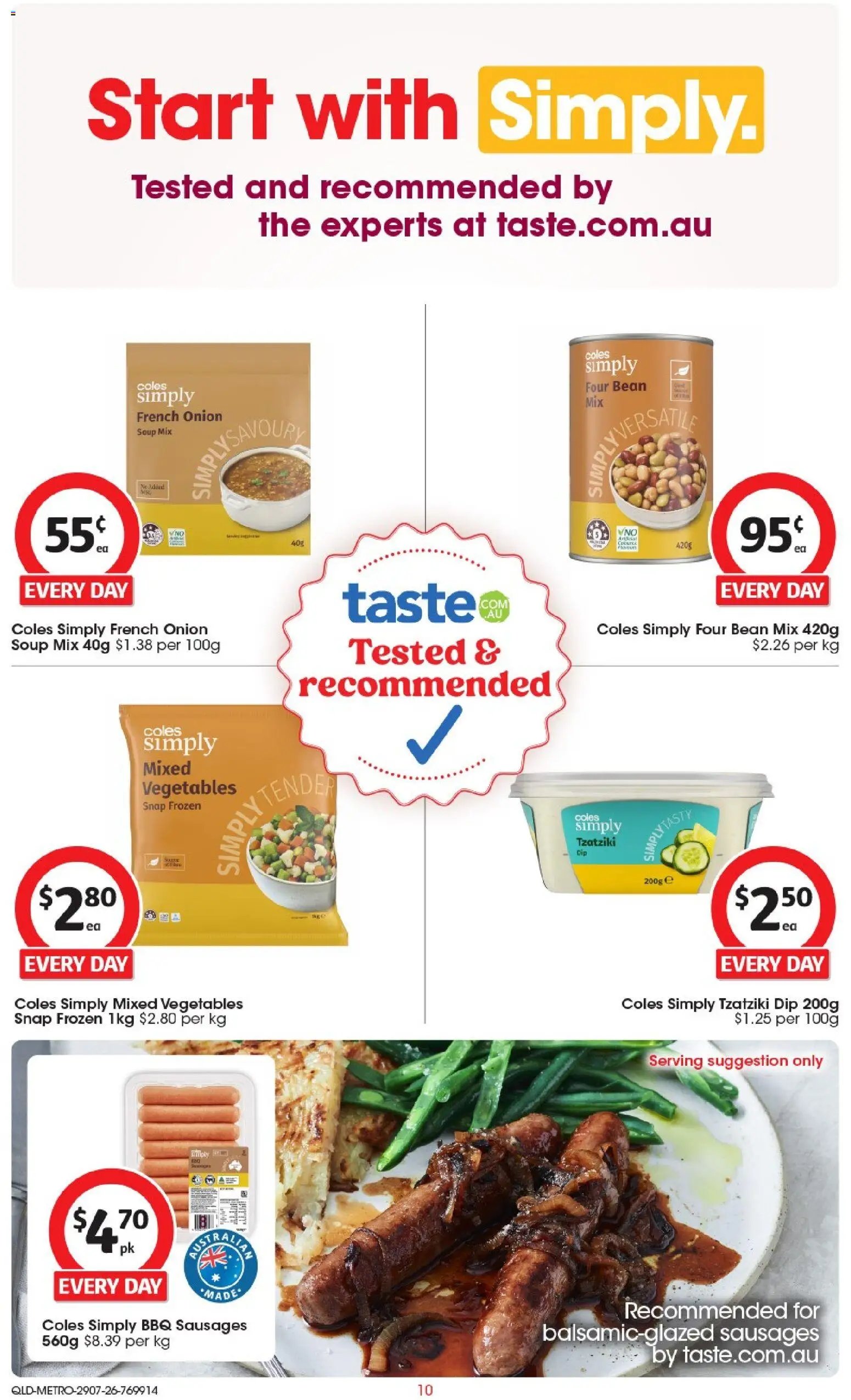 Coles catalogue from 29/07/2026 Coles catalogue QLD North