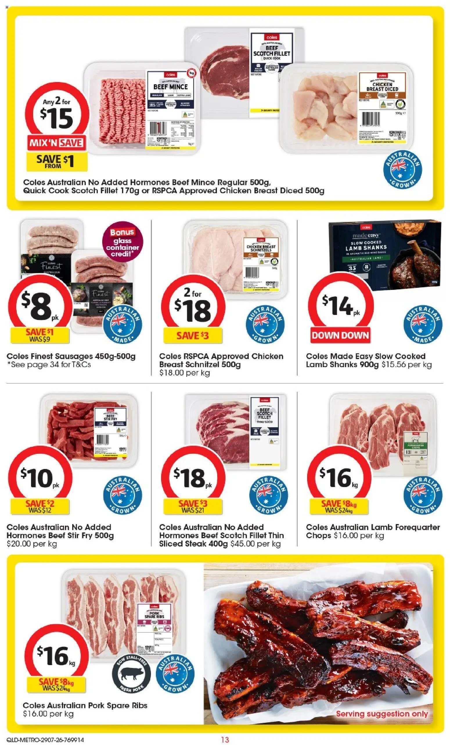 Coles catalogue from 29/07/2026 Coles catalogue QLD North