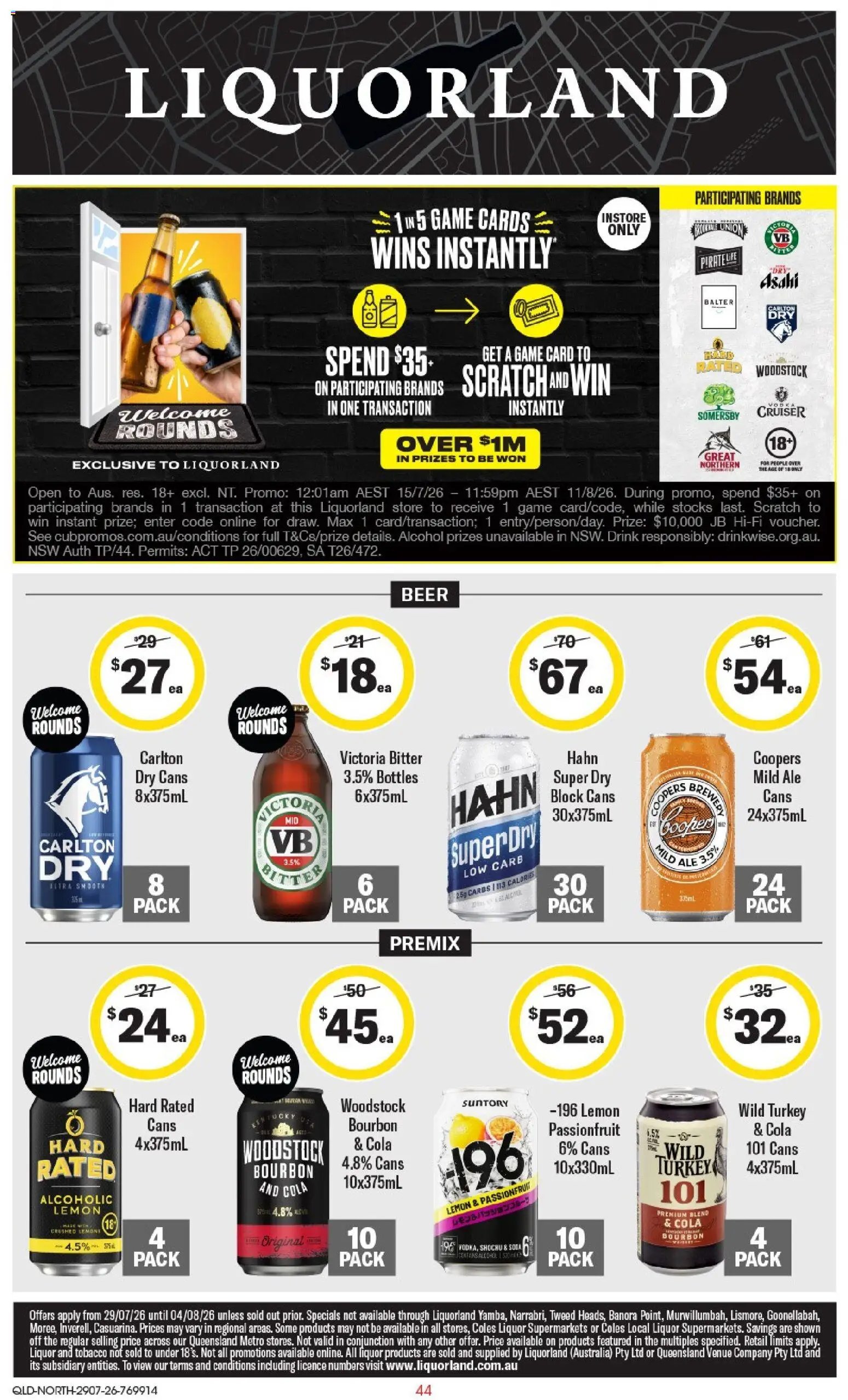 Coles catalogue from 29/07/2026 Coles catalogue QLD North