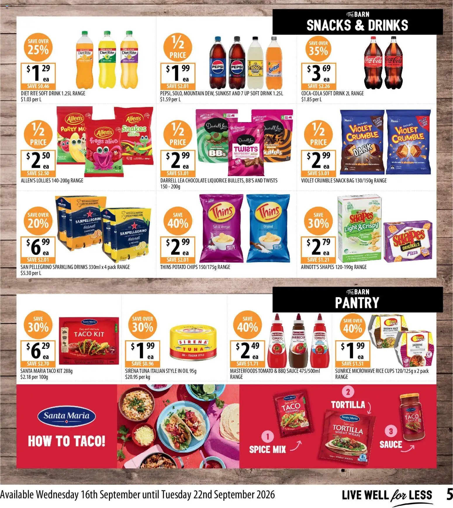 Supabarn catalogue from 16/09/2026 Supabarn catalogue