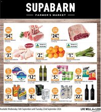Supabarn catalogue from 16/09/2026 Supabarn catalogue
