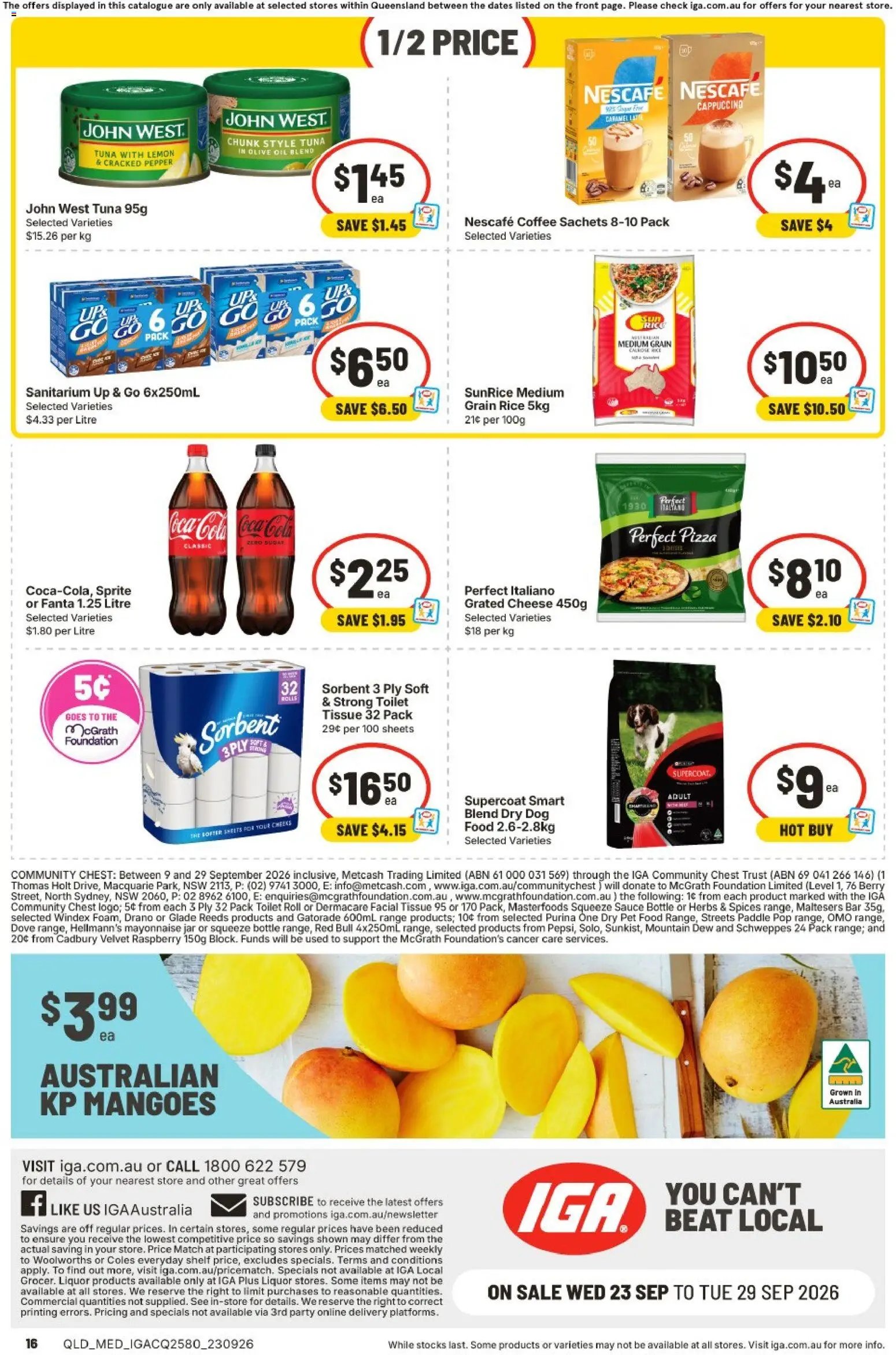 IGA catalogue from 23/09/2026 IGA catalogue Ascot