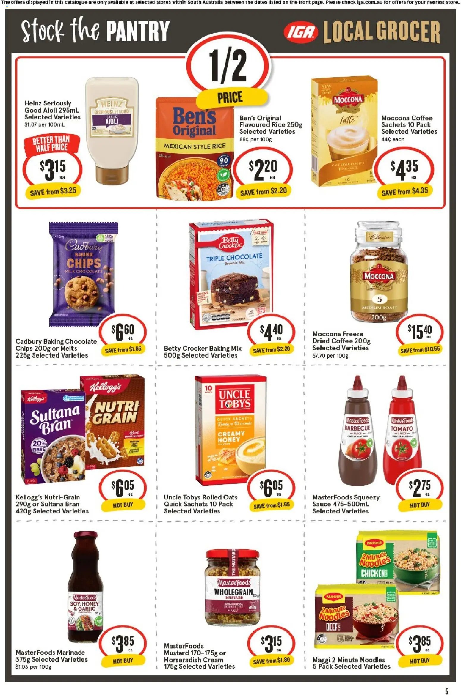 IGA catalogue from 02/09/2026 IGA catalogue Adelaide