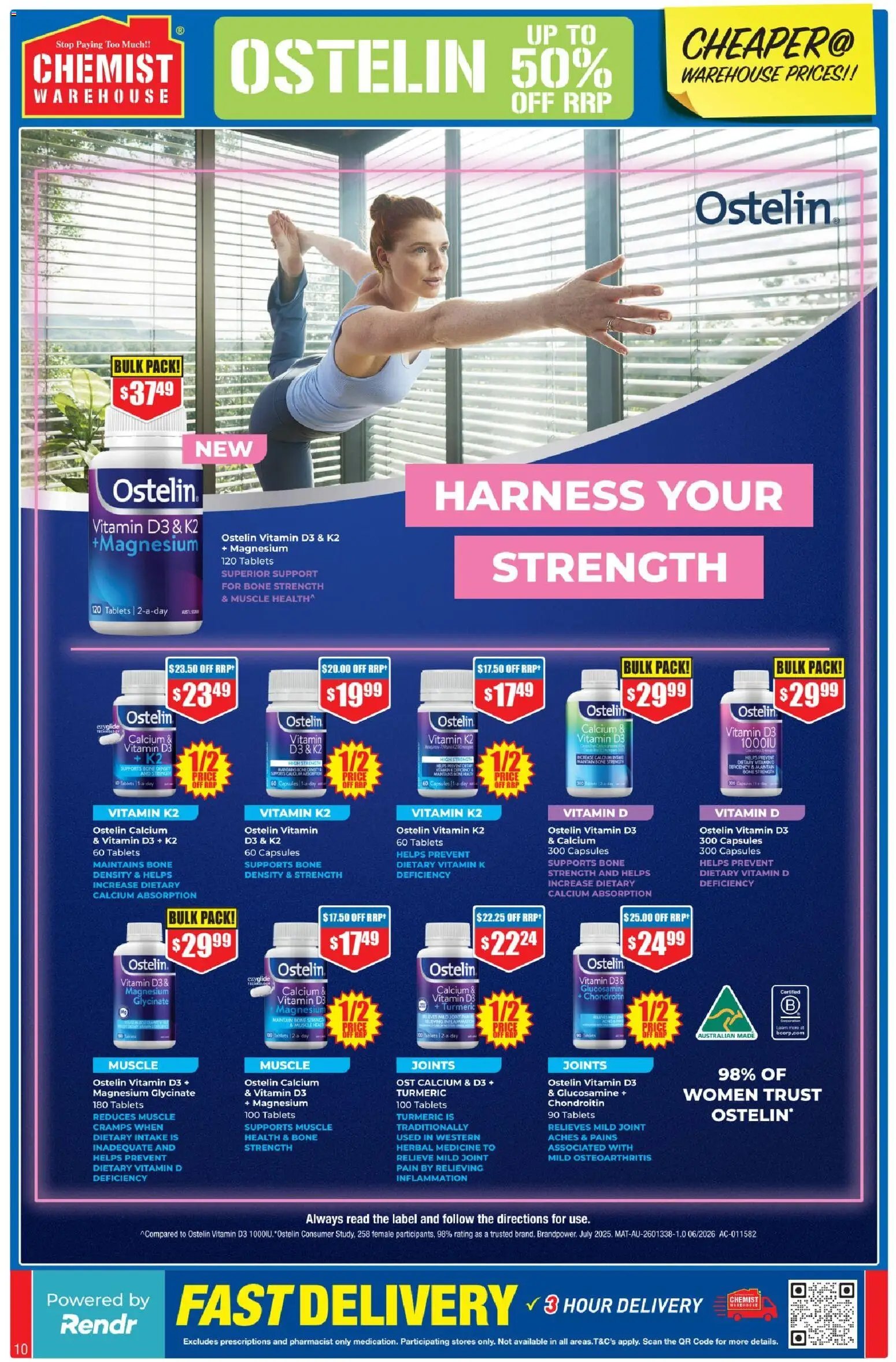 Chemist Warehouse catalogue from 01/10/2026 Chemist Warehouse catalogue