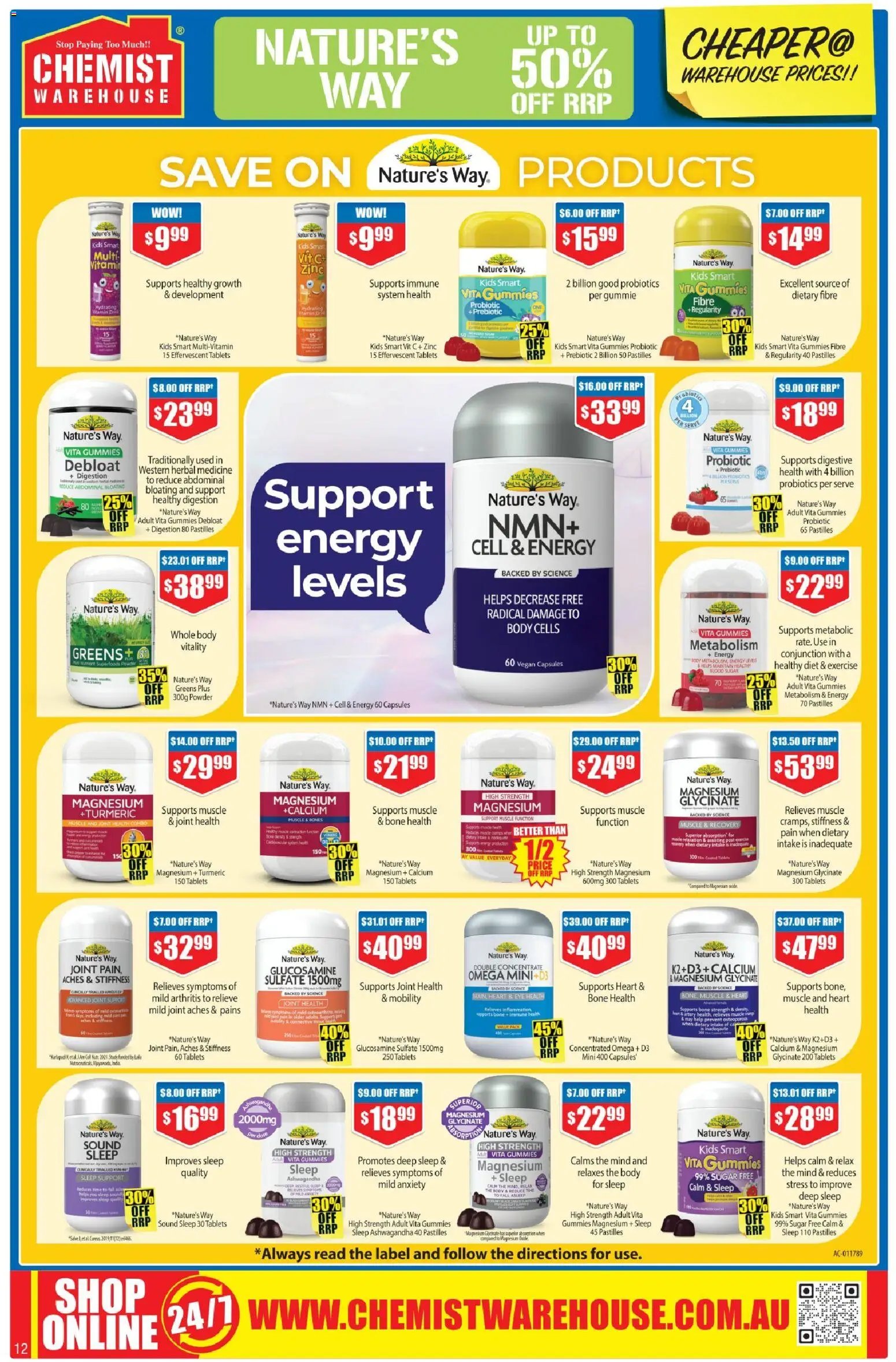 Chemist Warehouse catalogue from 01/10/2026 Chemist Warehouse catalogue