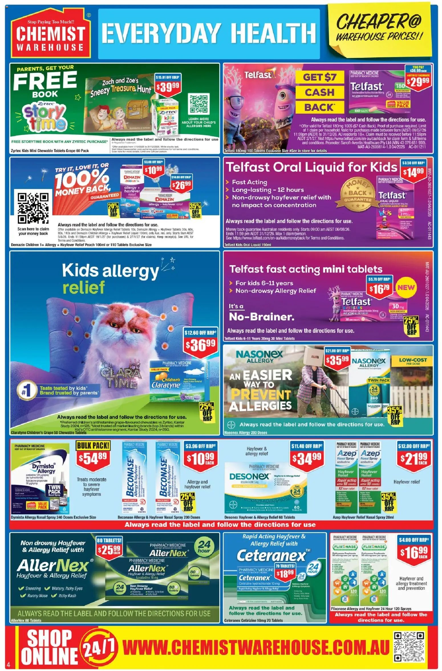 Chemist Warehouse catalogue from 01/10/2026 Chemist Warehouse catalogue