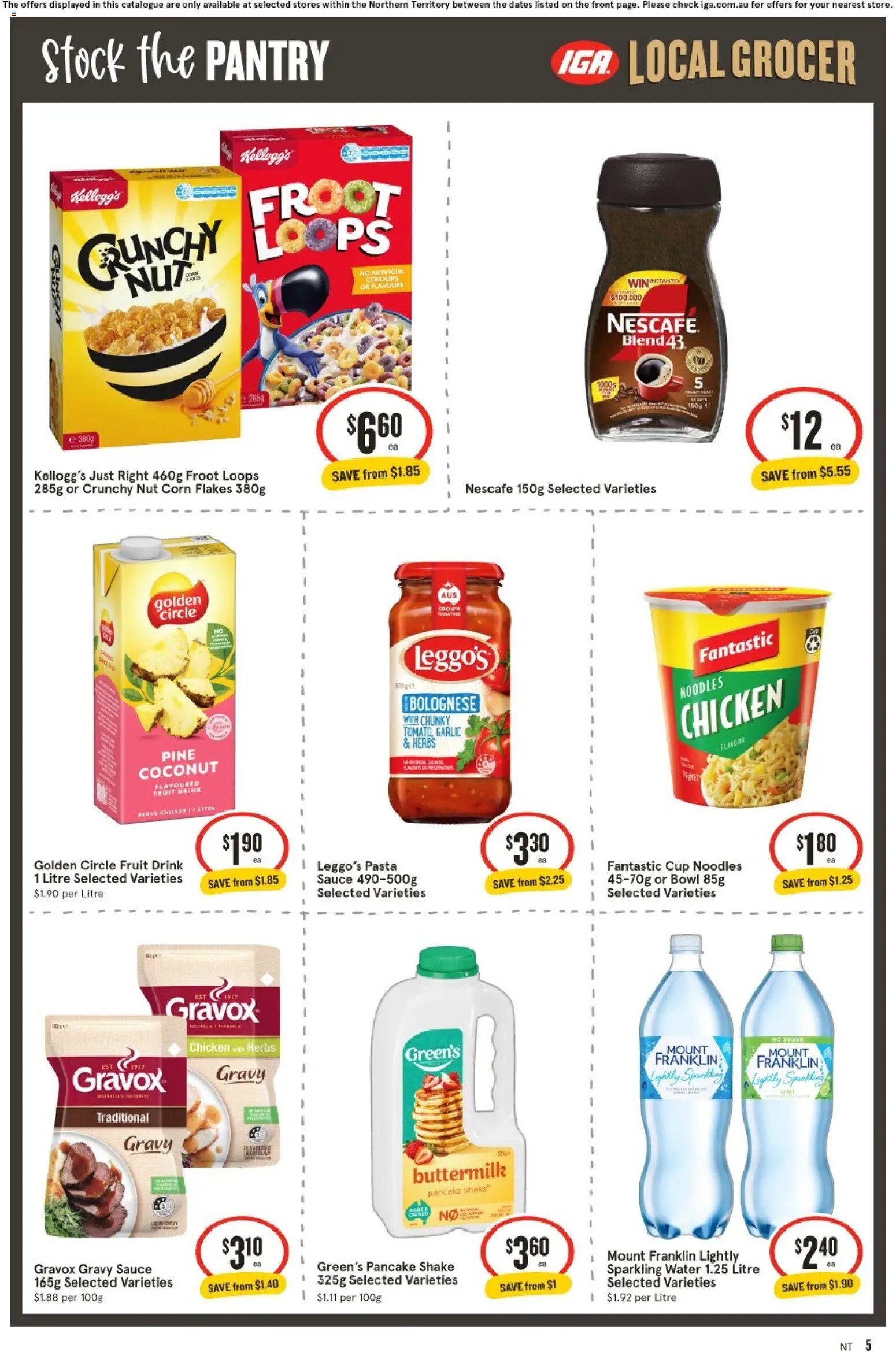 IGA catalogue from 26/08/2026 IGA Local Grocer Berry Springs