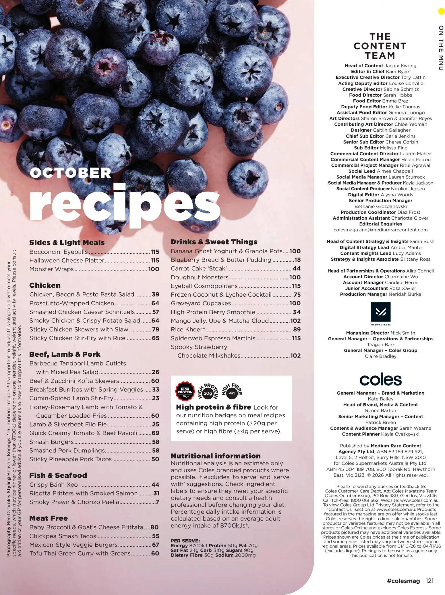 Coles catalogue from 01/10/2026 Coles catalogue October 2026