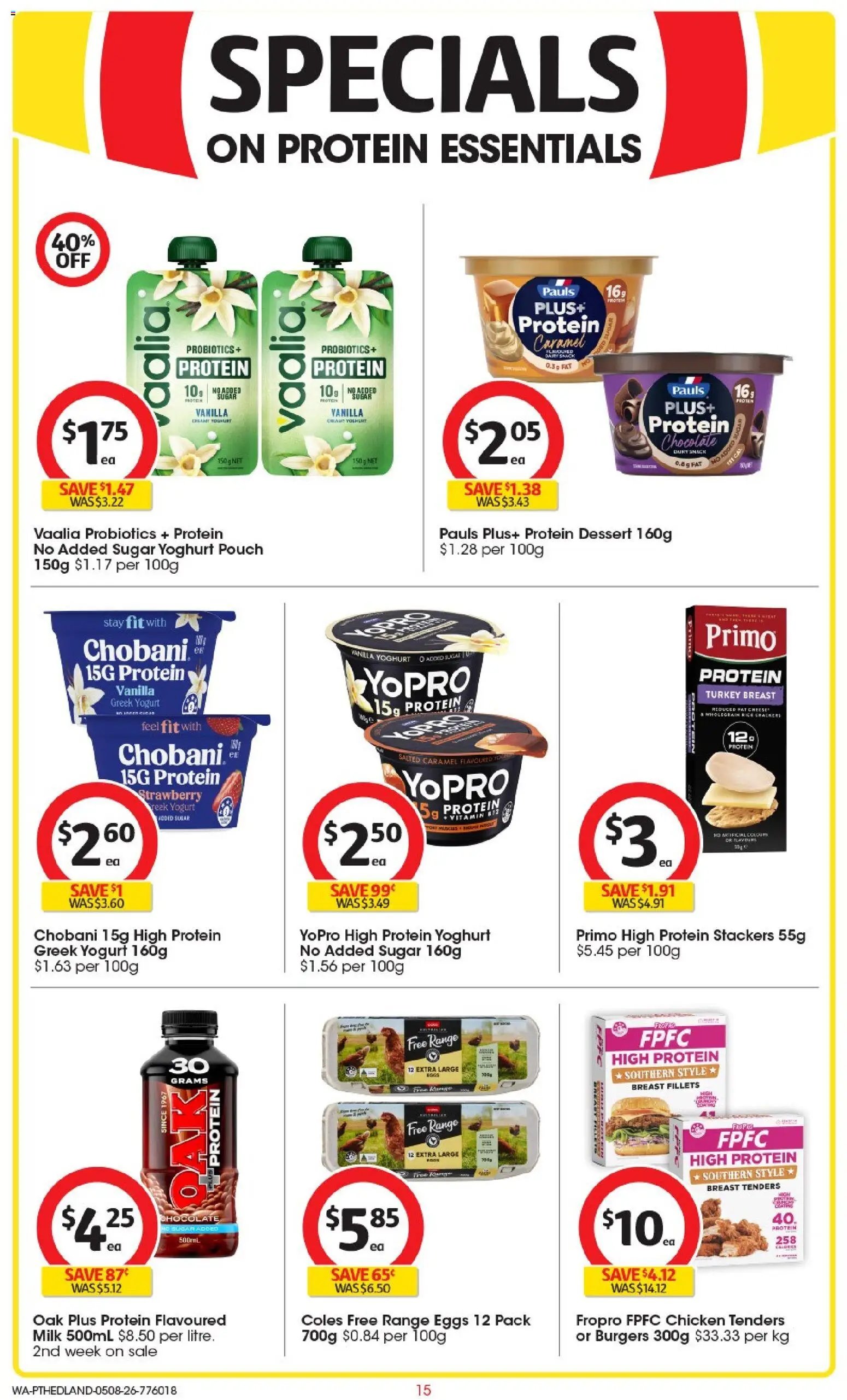 Coles catalogue from 05/08/2026 Coles catalogue PT Hedland