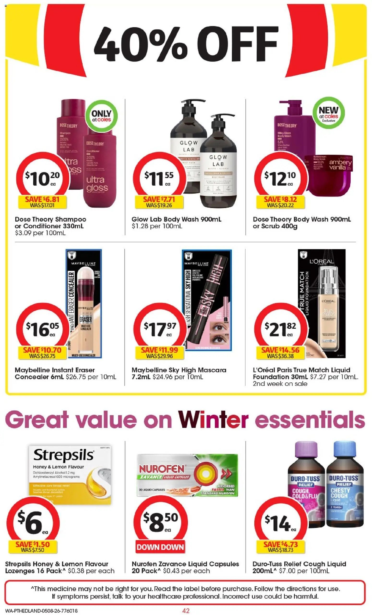 Coles catalogue from 05/08/2026 Coles catalogue PT Hedland
