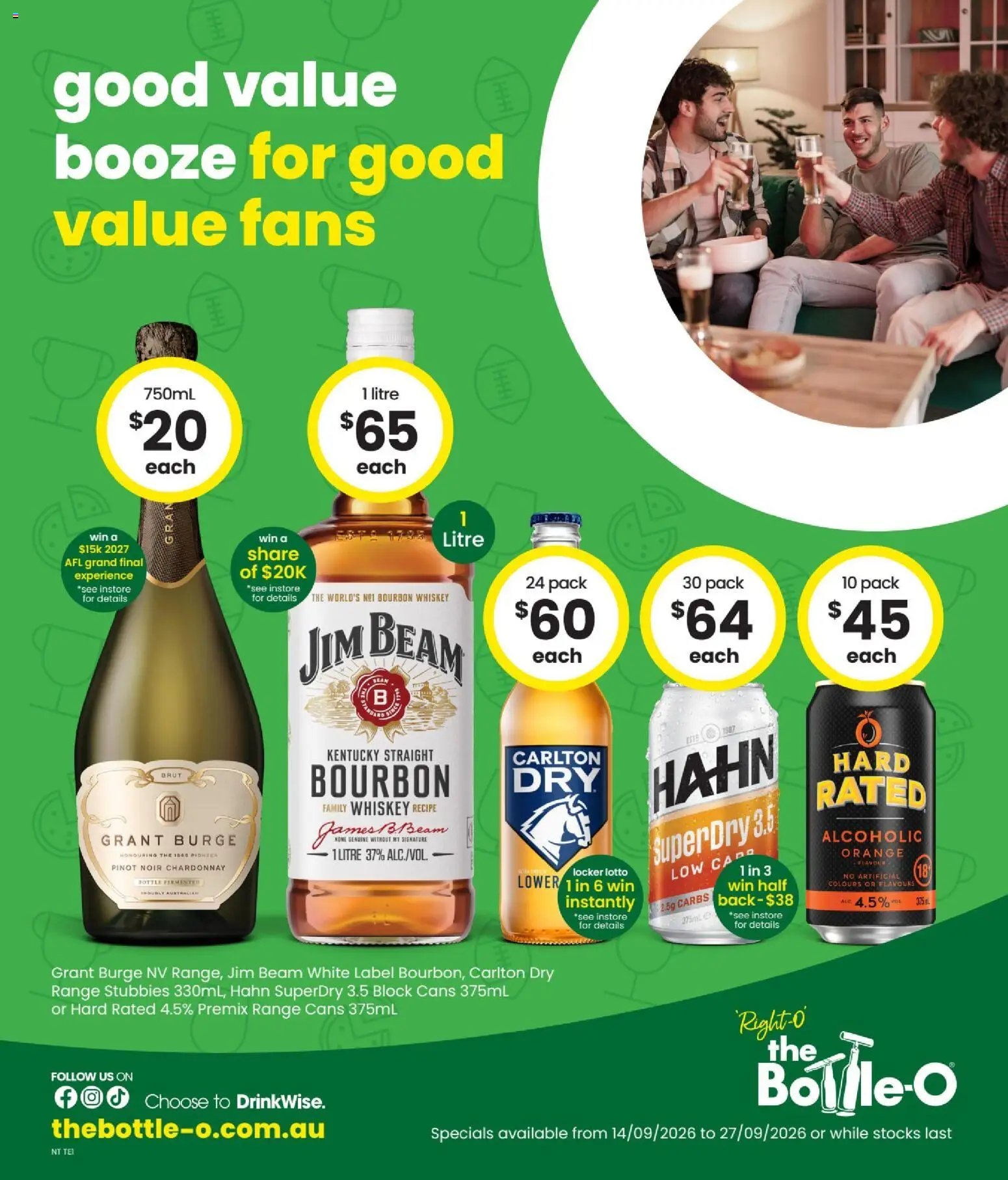 The Bottle-O catalogue from 14/09/2026 The Bottle-O catalogue HUMPTY DOO