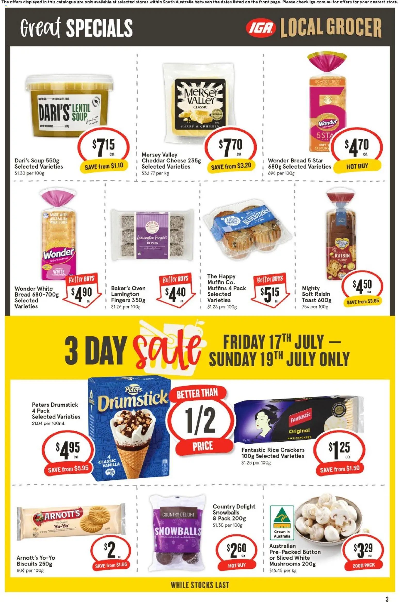 IGA catalogue from 15/07/2026 IGA Local Grocer SA