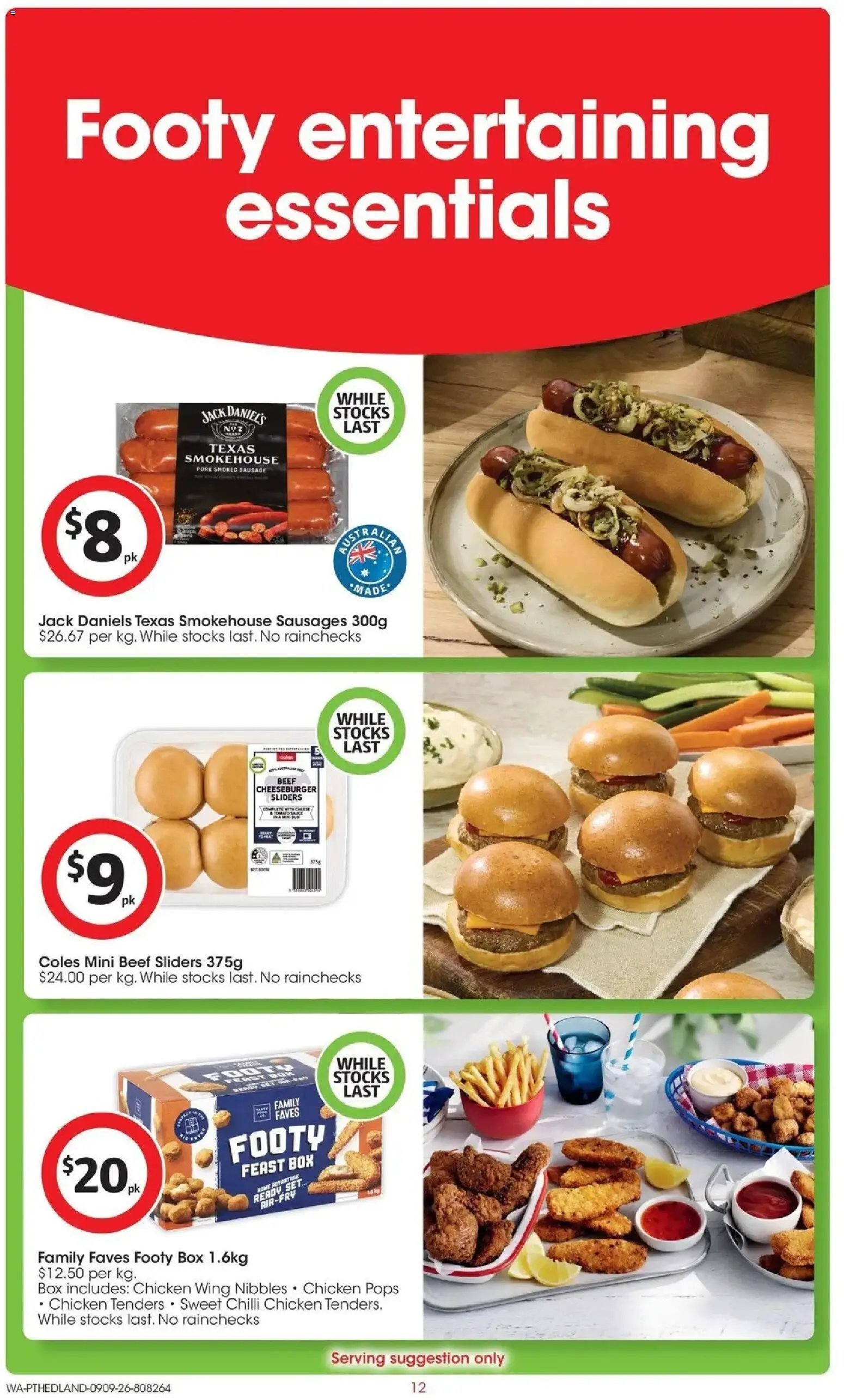 Coles catalogue from 09/09/2026 Coles catalogue PT Hedland
