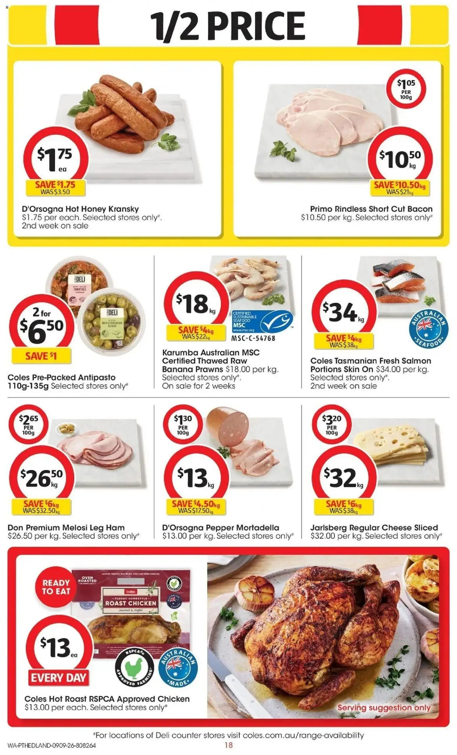 Coles catalogue from 09/09/2026 Coles catalogue PT Hedland