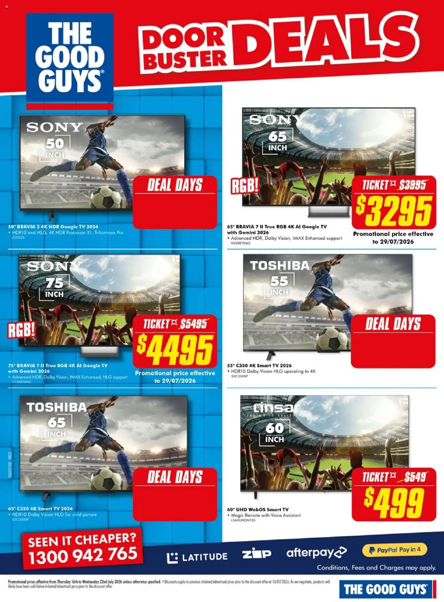 The Good Guys catalogue from 16/07/2026 The Good Guys DBD