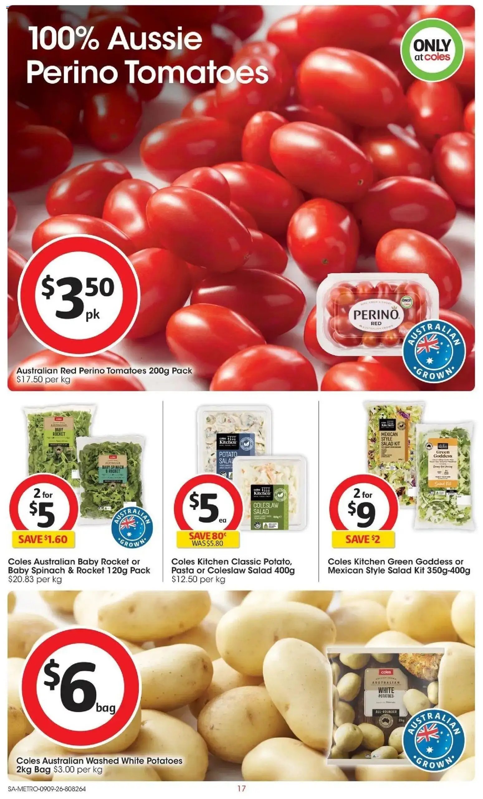 Coles catalogue from 09/09/2026 Coles catalogue SA