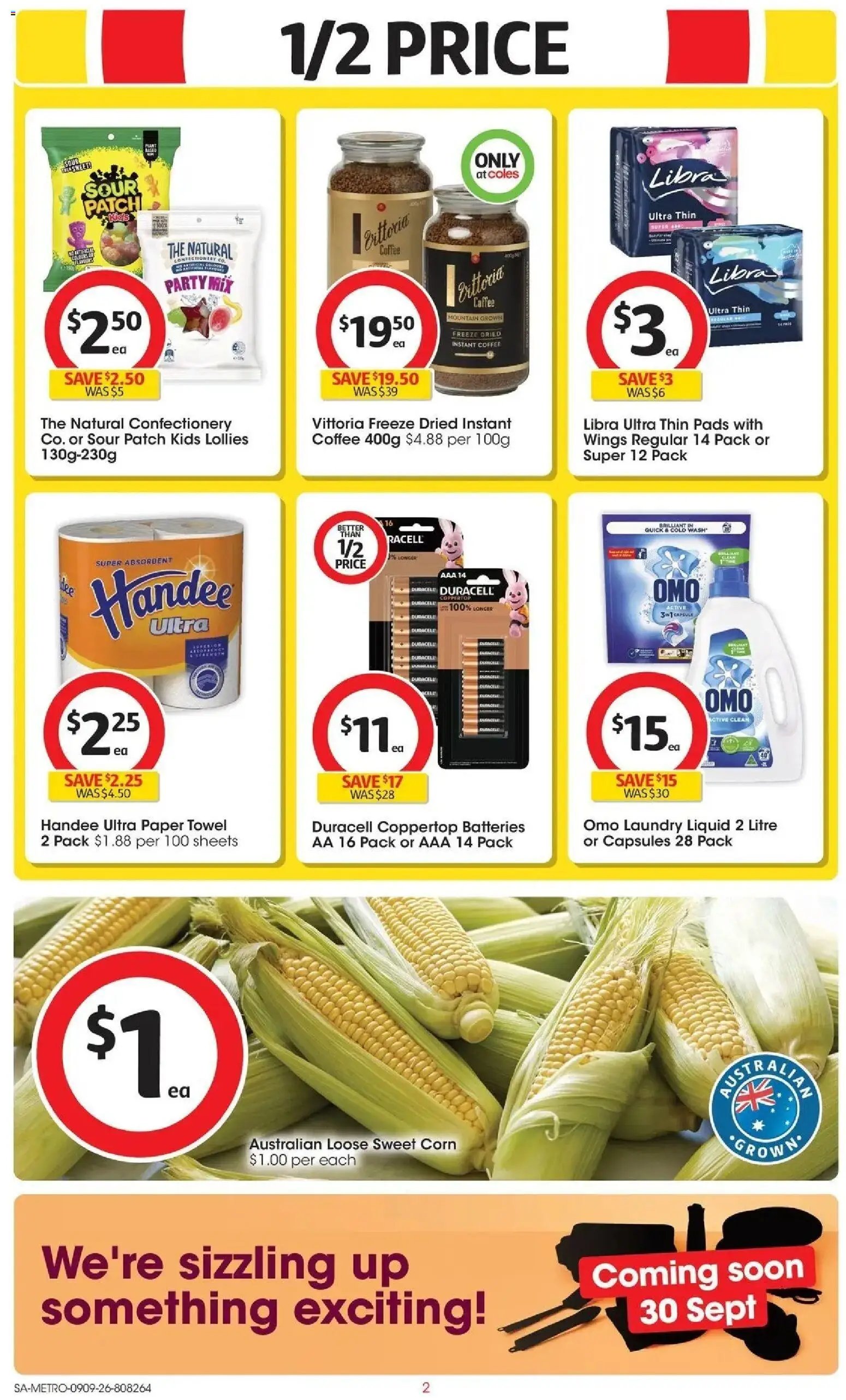 Coles catalogue from 09/09/2026 Coles catalogue SA
